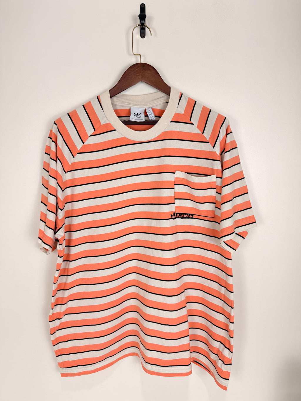 Adidas Originals Striped Pocket Tee | C:54 L:30
