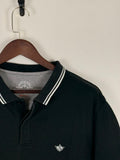 Dockers Navy Tipped Collar Polo | C:45 L:29