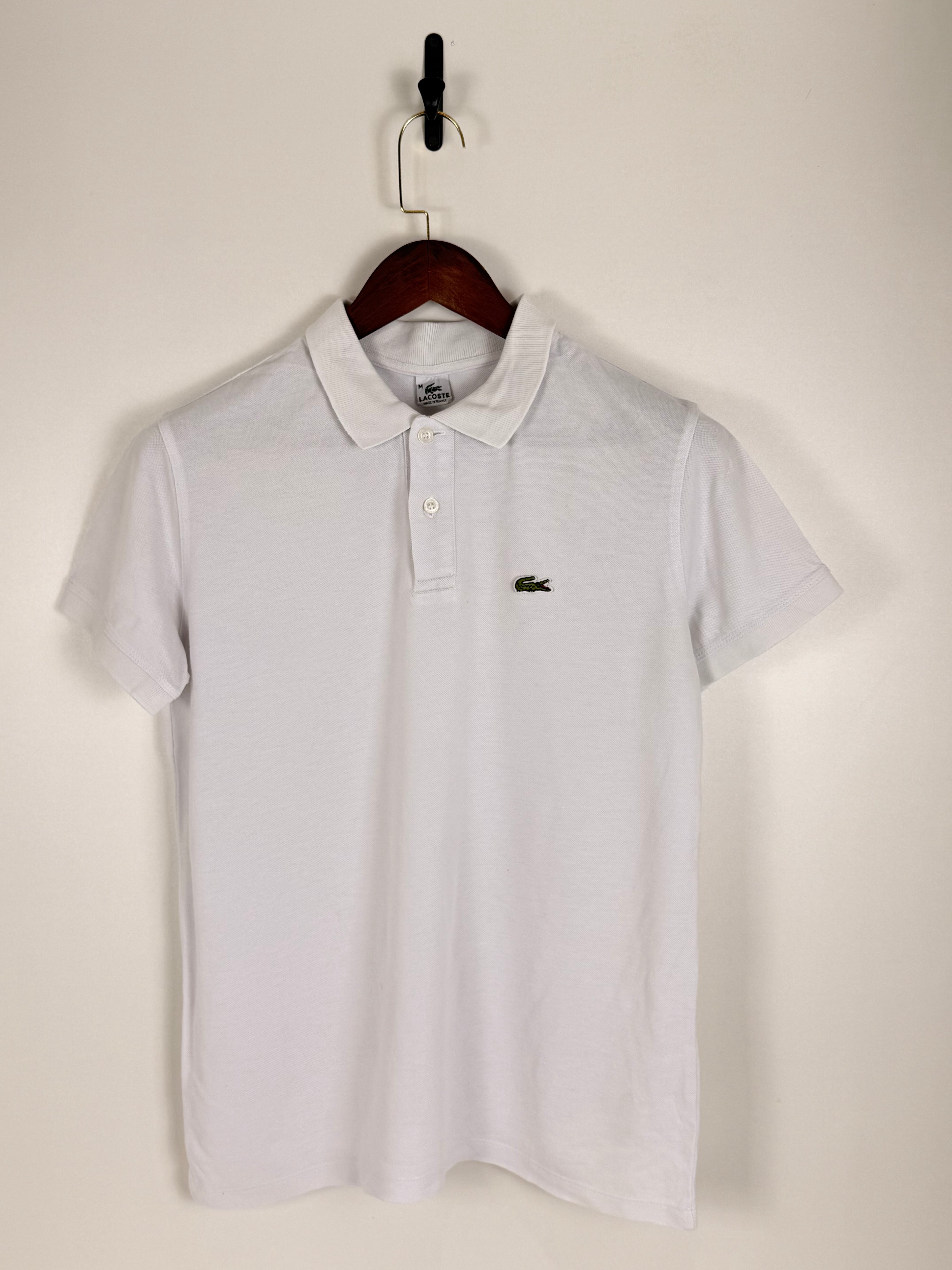 Lacoste White Polo Shirt | C:42 L:26