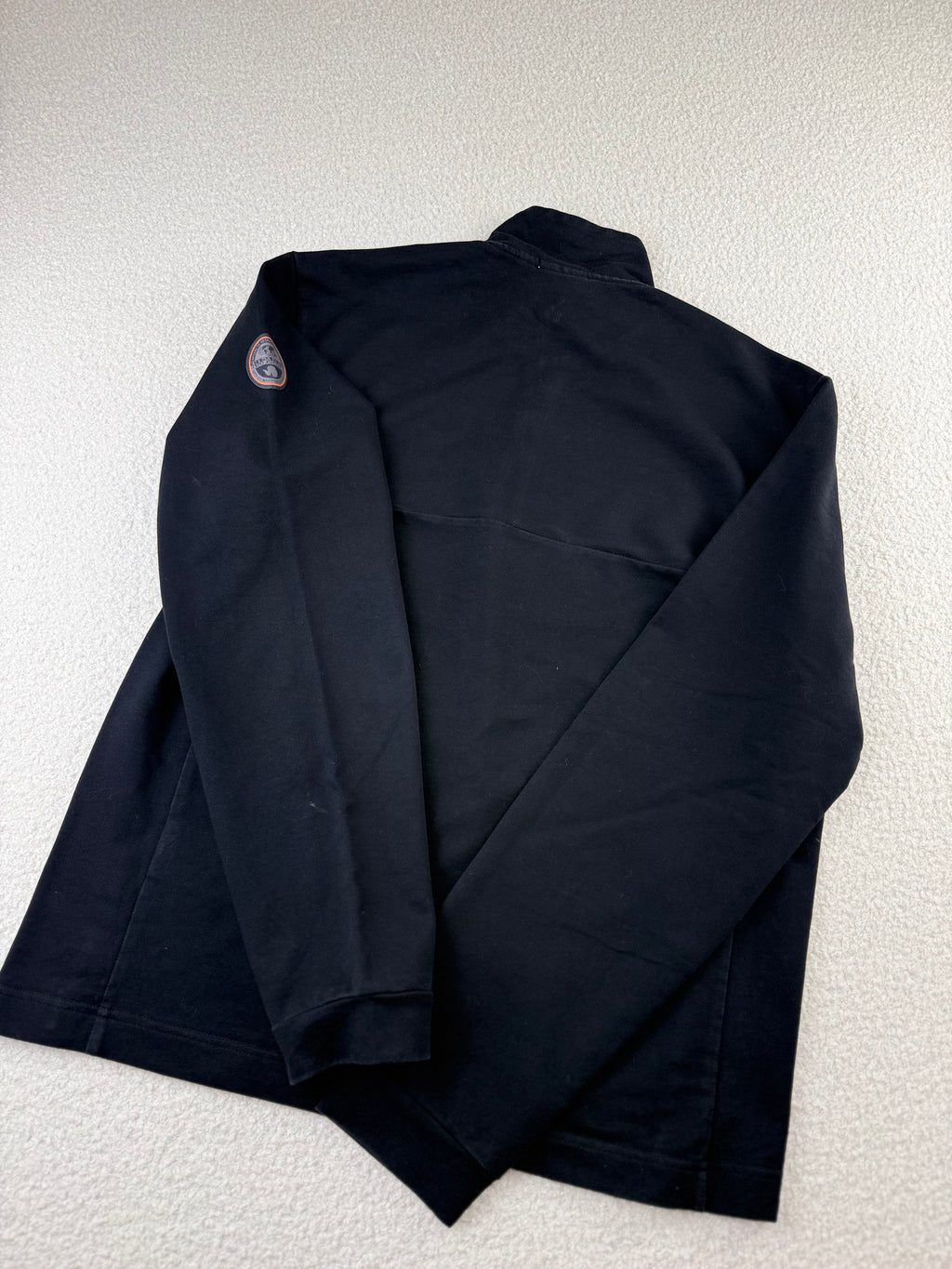 Napapijri Logo Quarter-Zip Pullover | C:42 L:26