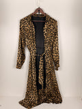 Leopard Print Longline Duster