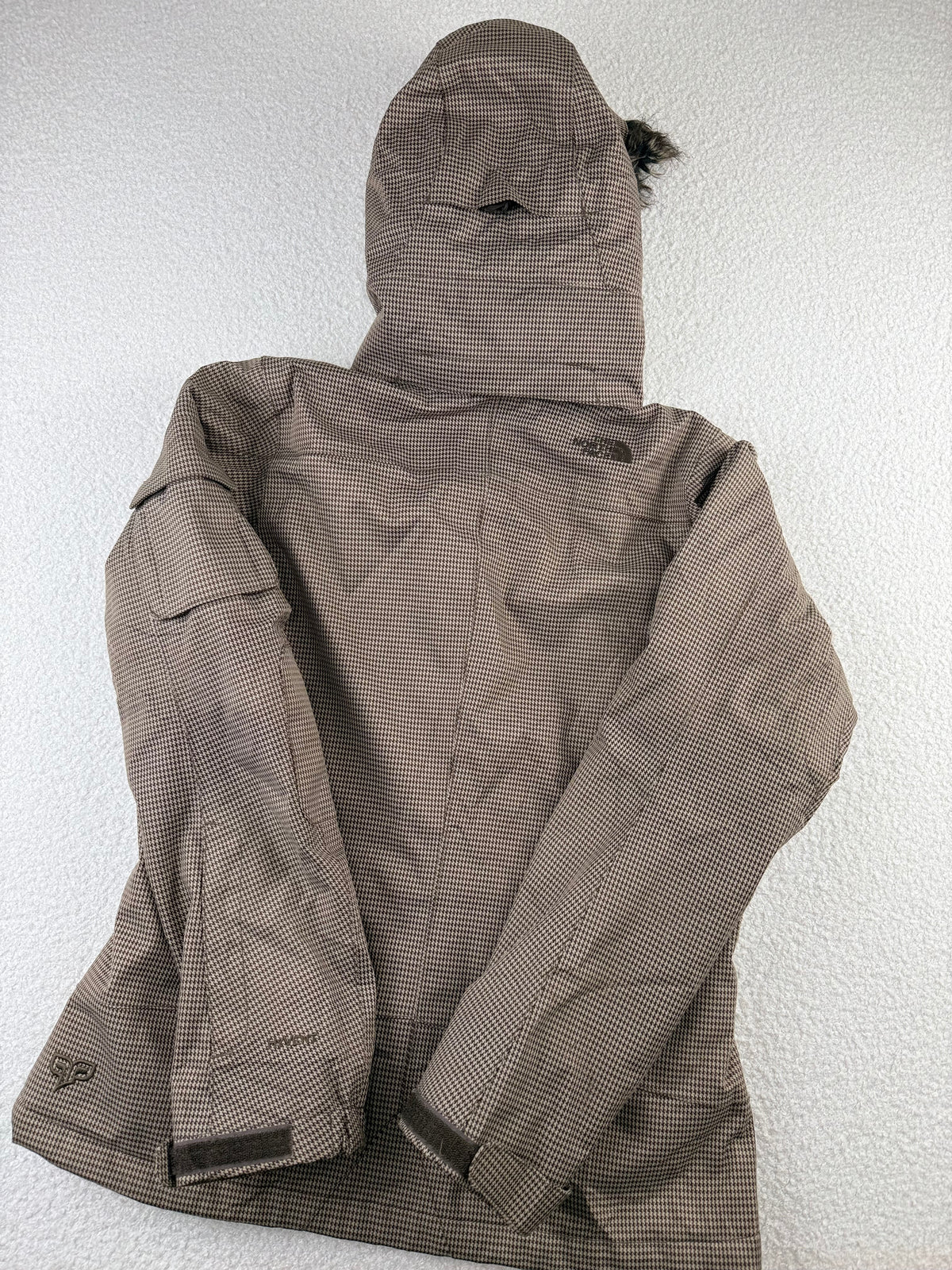 The North Face Hooded Houndstooth Insulated Jacket | C:40 L:25