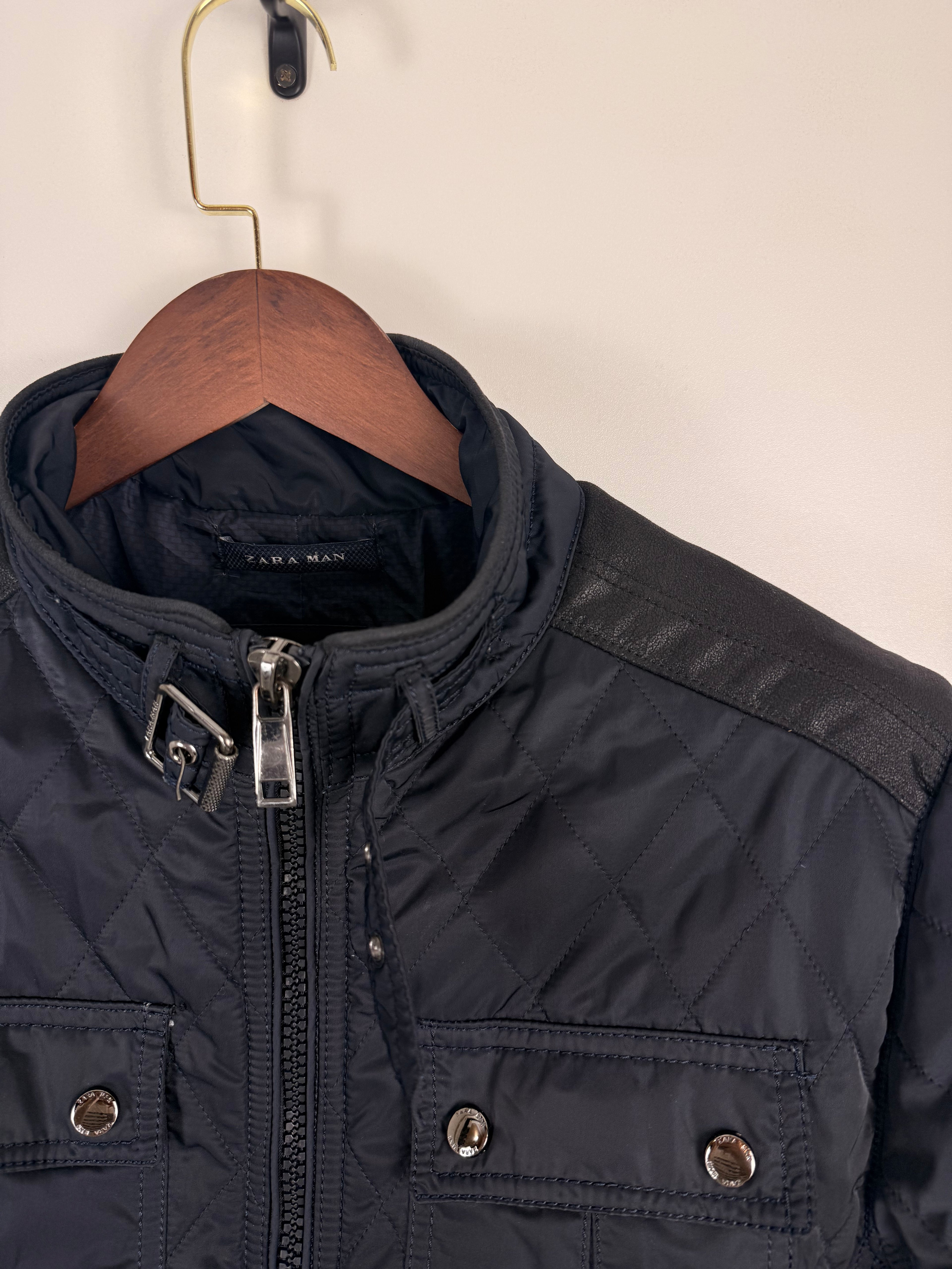 Zara Men Quilted Field Jacket