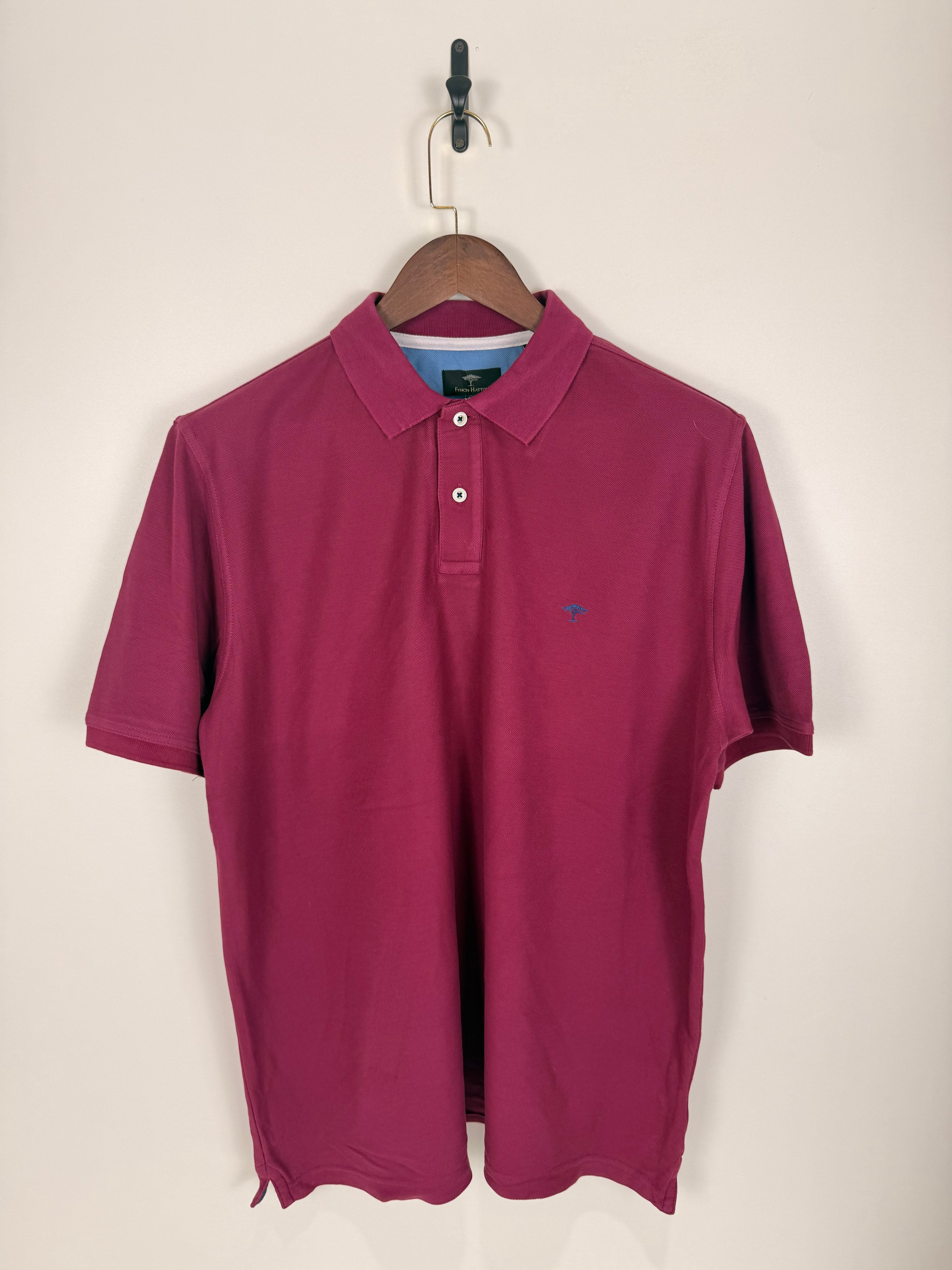 Fynch-Hatton Burgundy Classic Polo | C:48 L:29