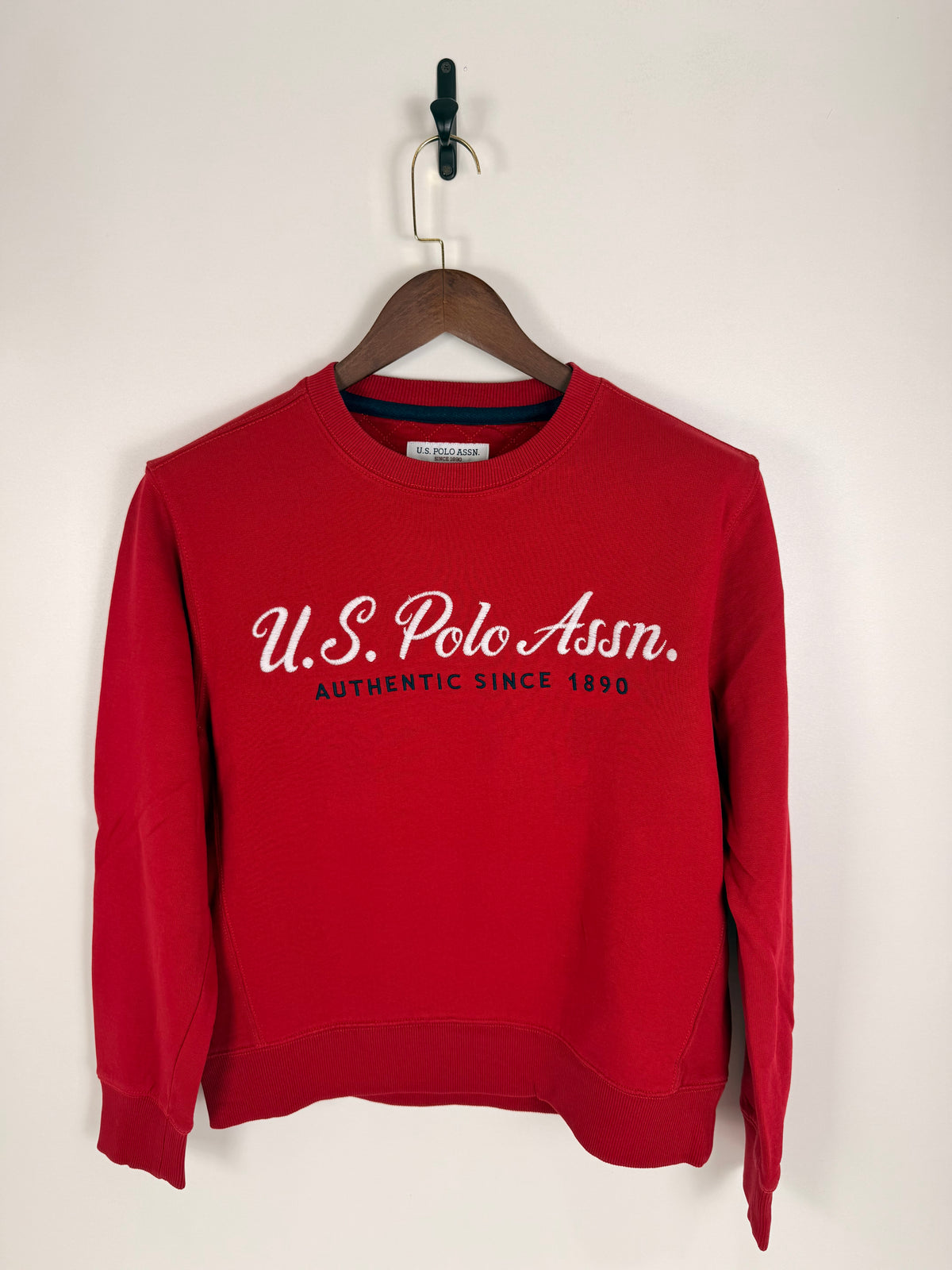 U.S. Polo Assn. Red Logo Sweatshirt | C:42 L:25