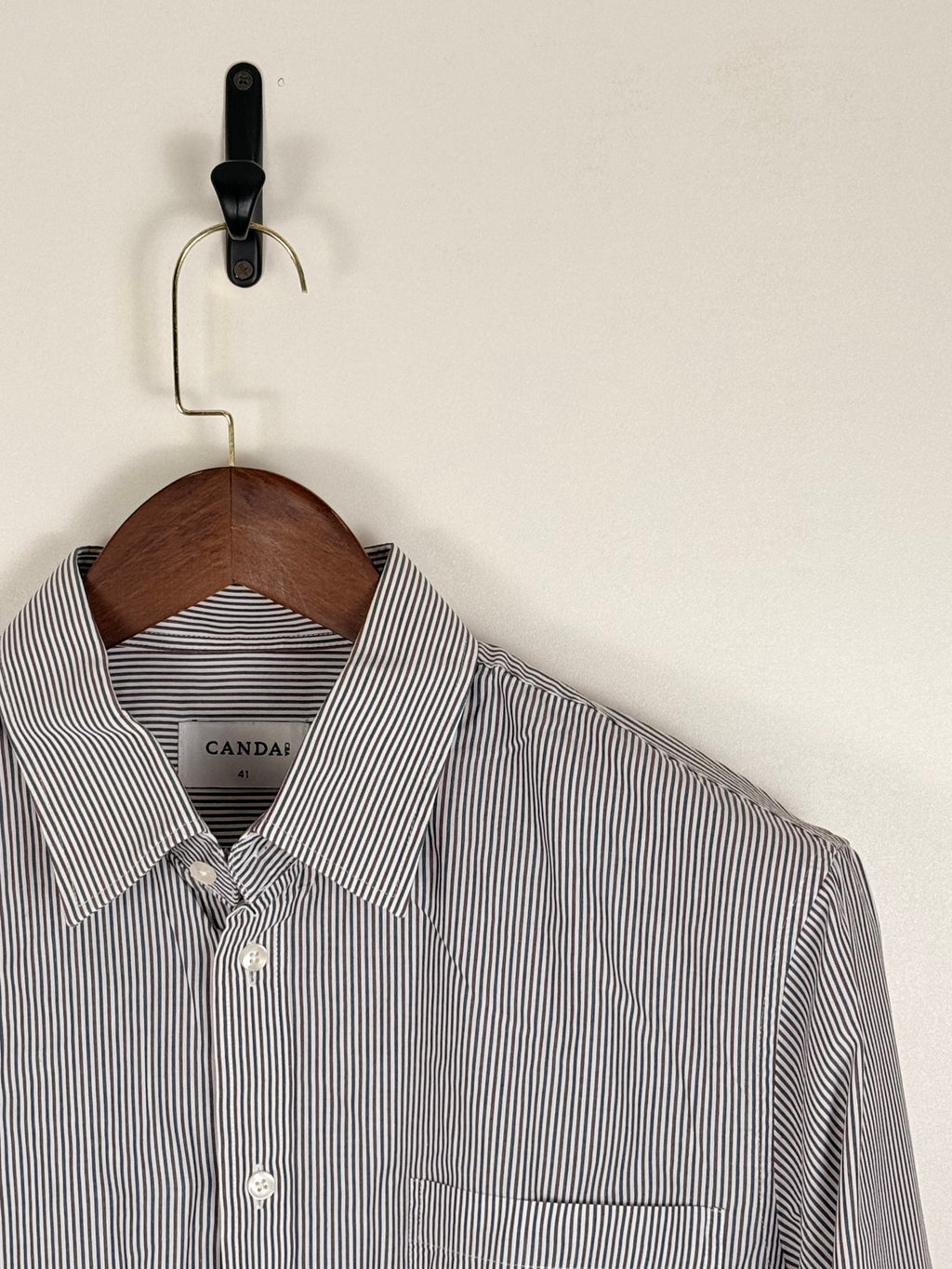 C&A Fine Stripe Button-Down Shirt | C:48 L:31