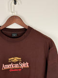 American Spirit Embroidered Logo T-Shirt | C:    L: