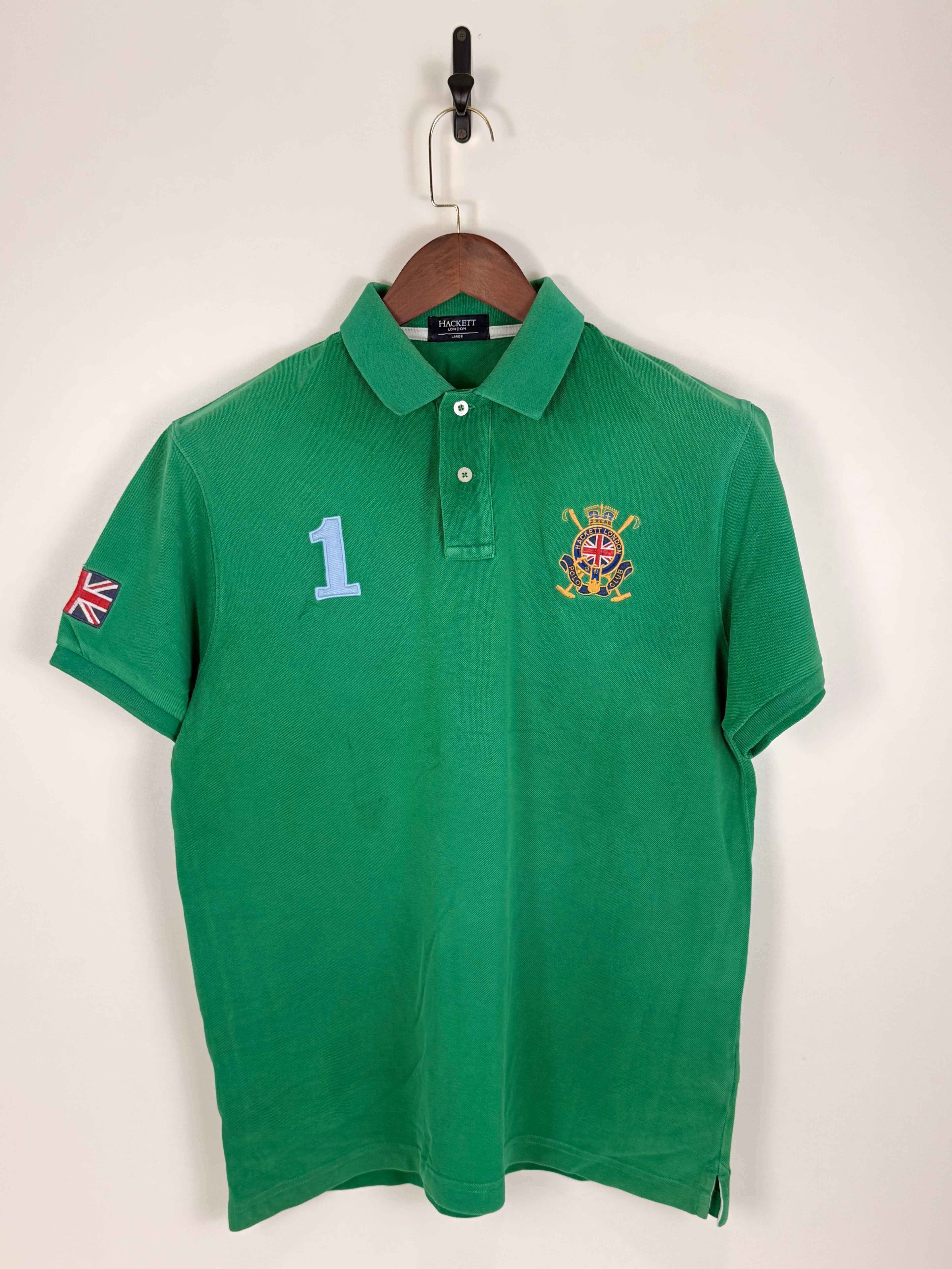 Hackett London Green Polo Shirt | C:44 L:27