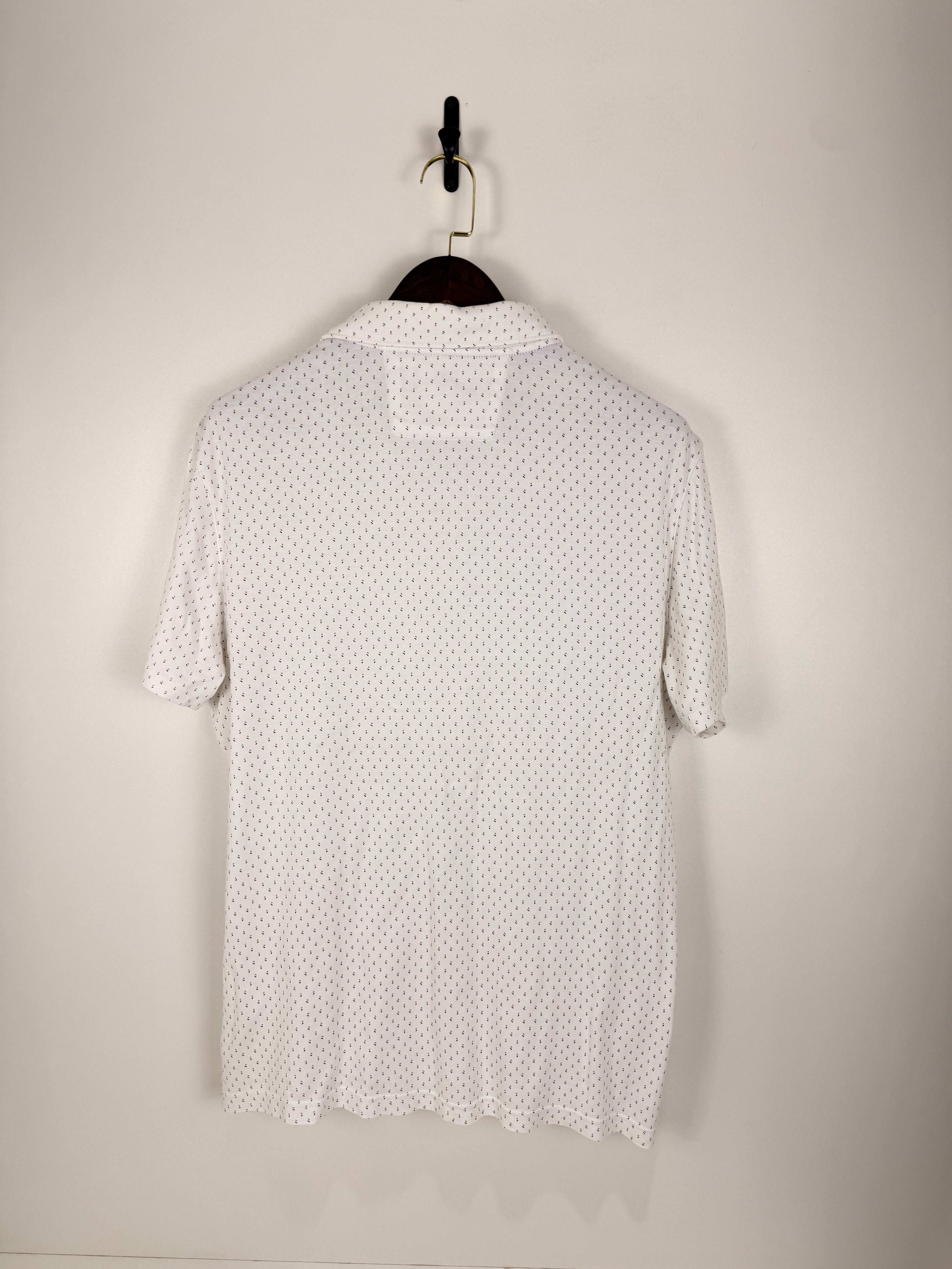 Banana Republic Micro-Print Polo | C:50 L:29