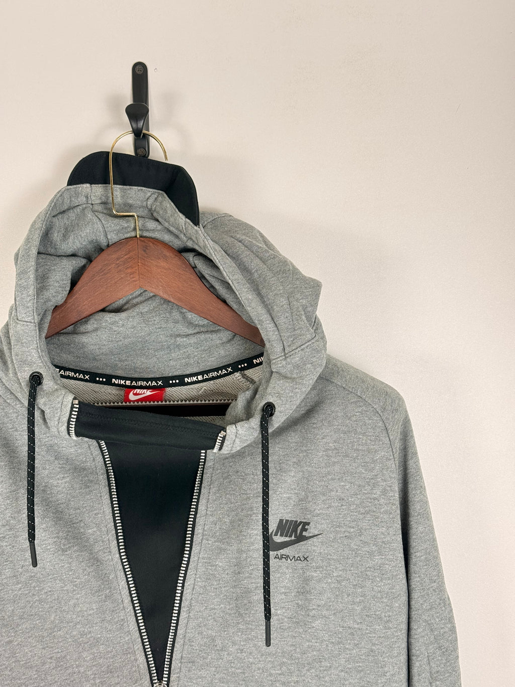 Nike Grey Air Max Full-Zip Hoodie | C:50 L:28