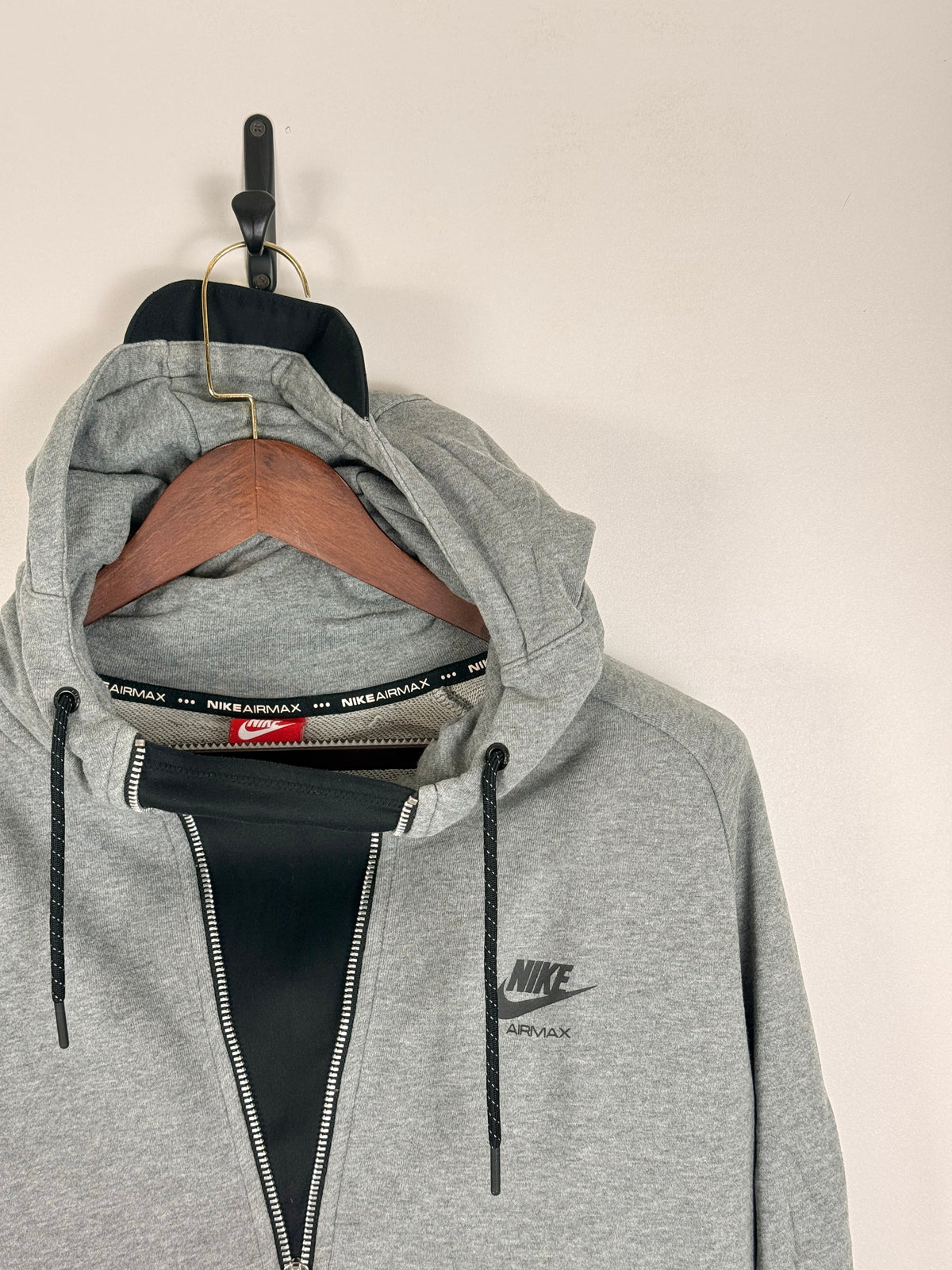 Nike Grey Air Max Full-Zip Hoodie | C:50 L:28