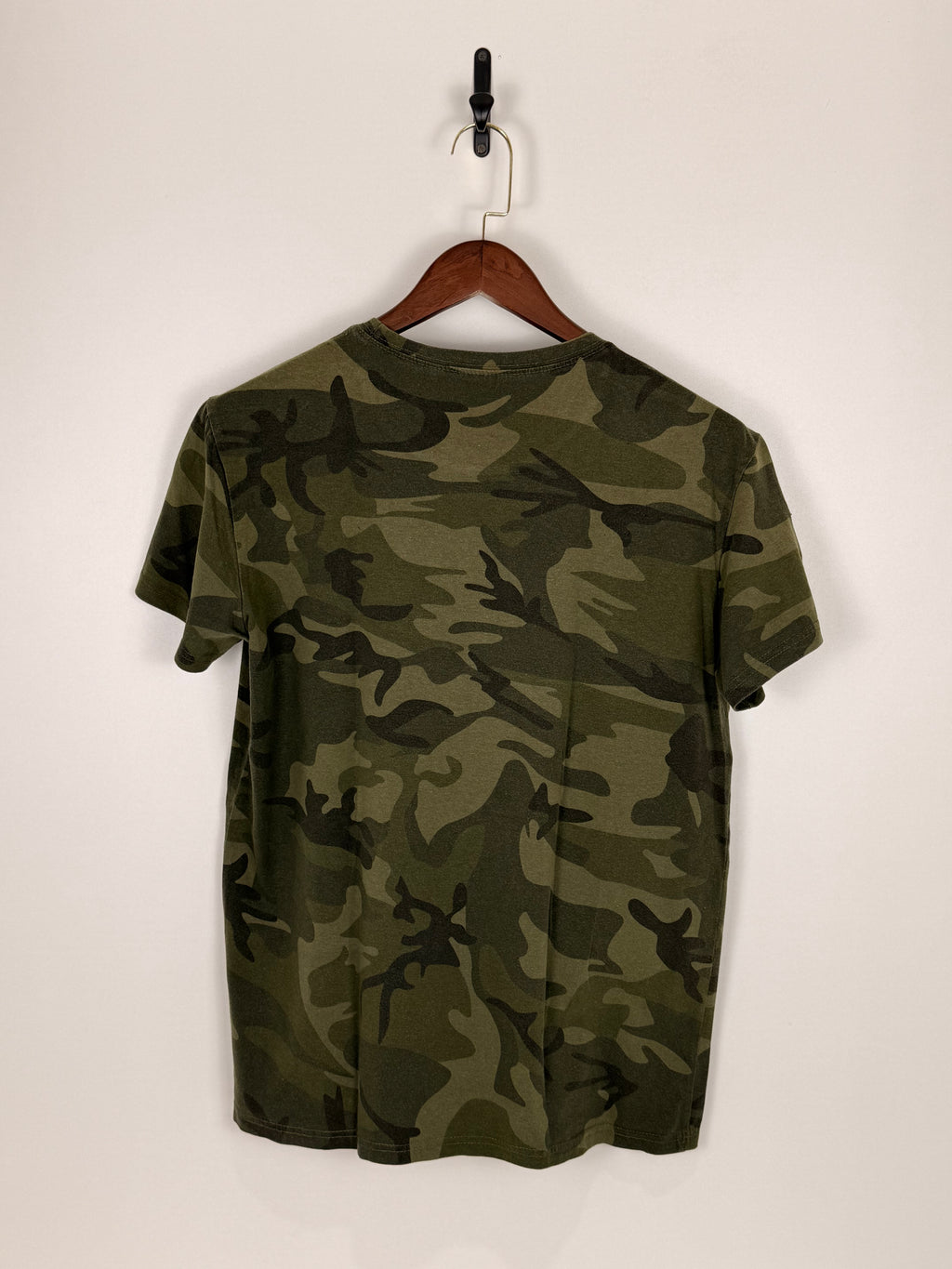 Military Camo Patch T-Shirt