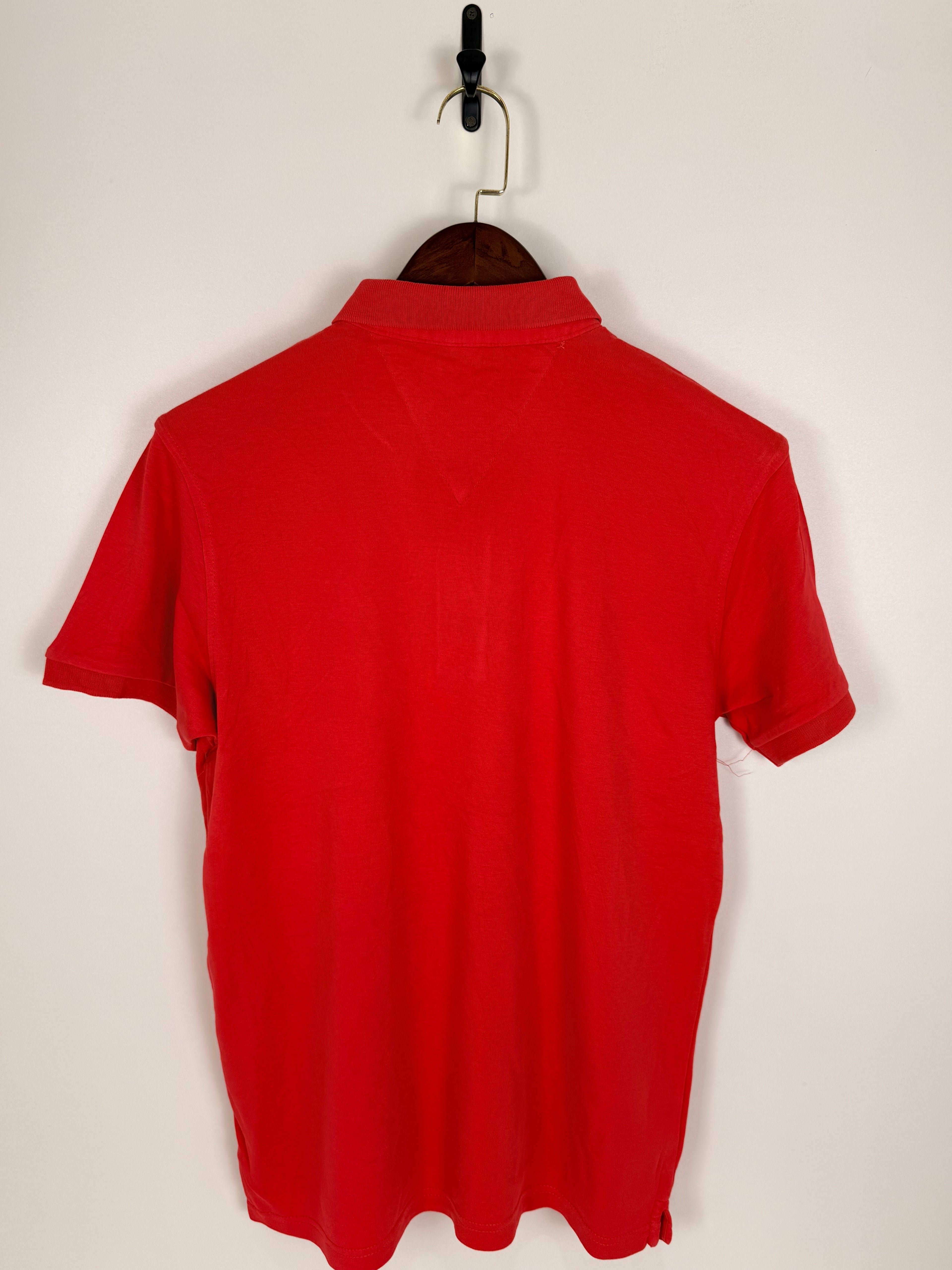 Tommy Hilfiger Red Polo | C:   L: