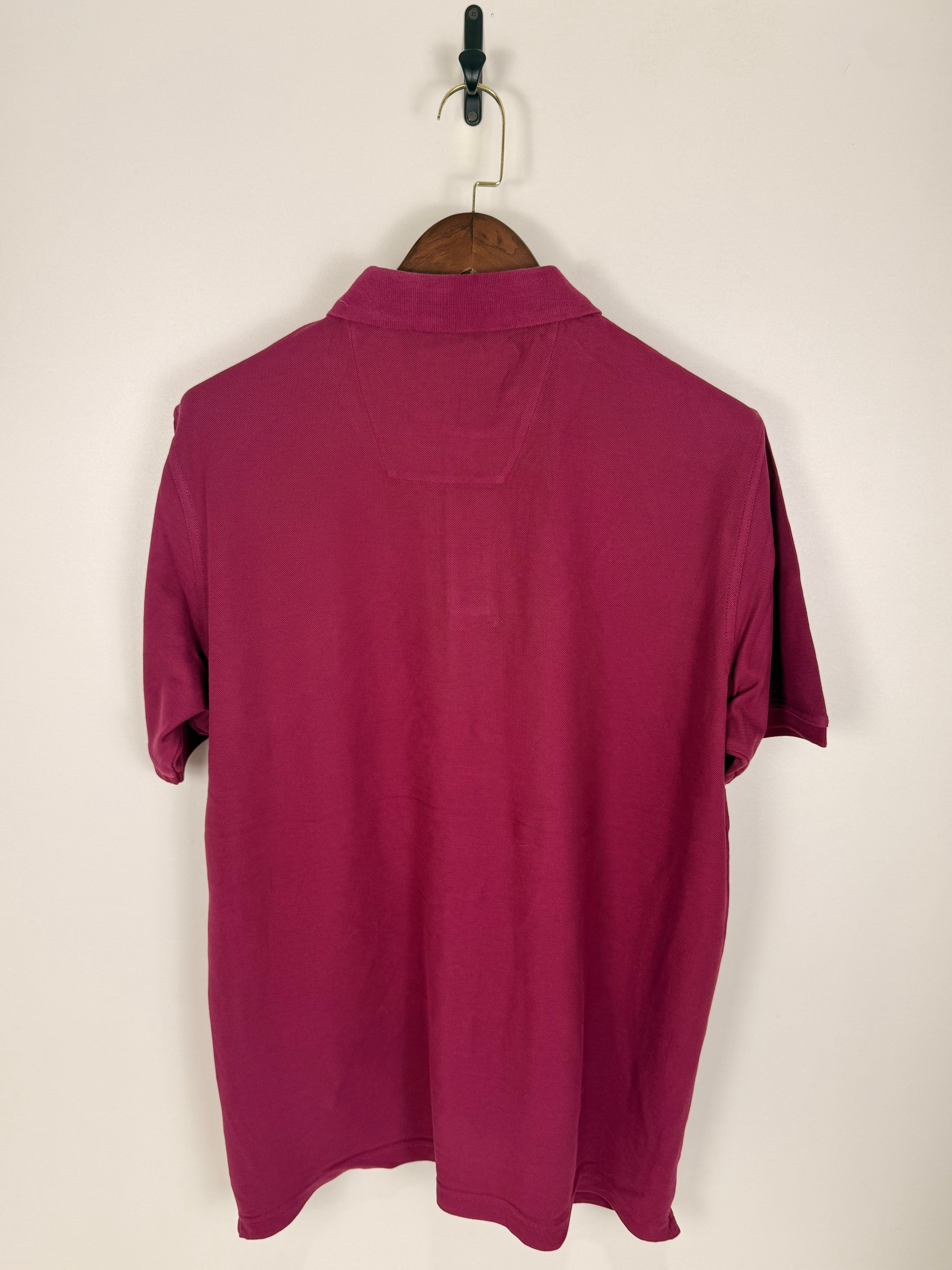Fynch-Hatton Burgundy Classic Polo | C:48 L:29