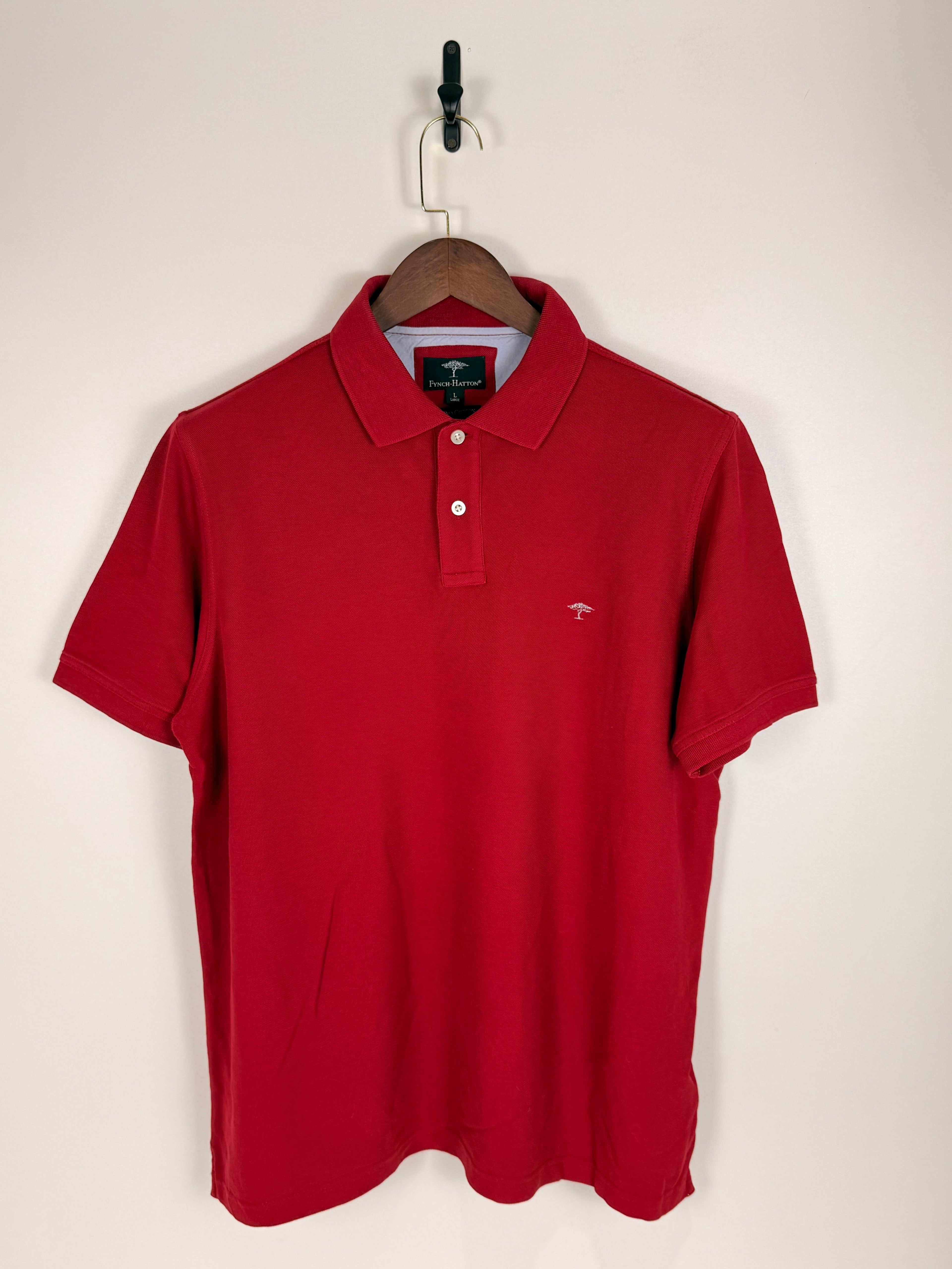 Fynch-Hatton Red Polo Shirt | C:48 L:28