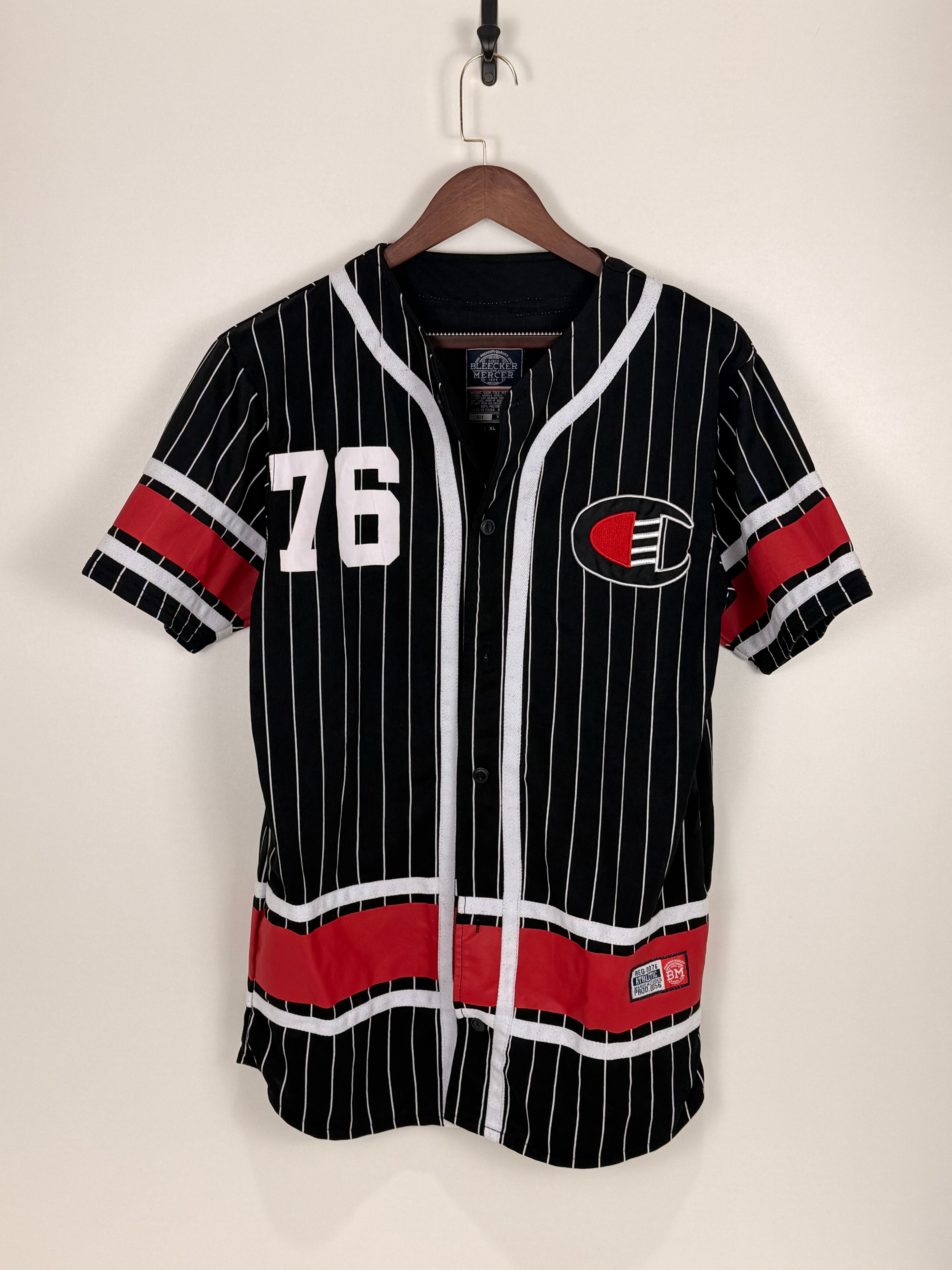 Button Up Baseball Jersey