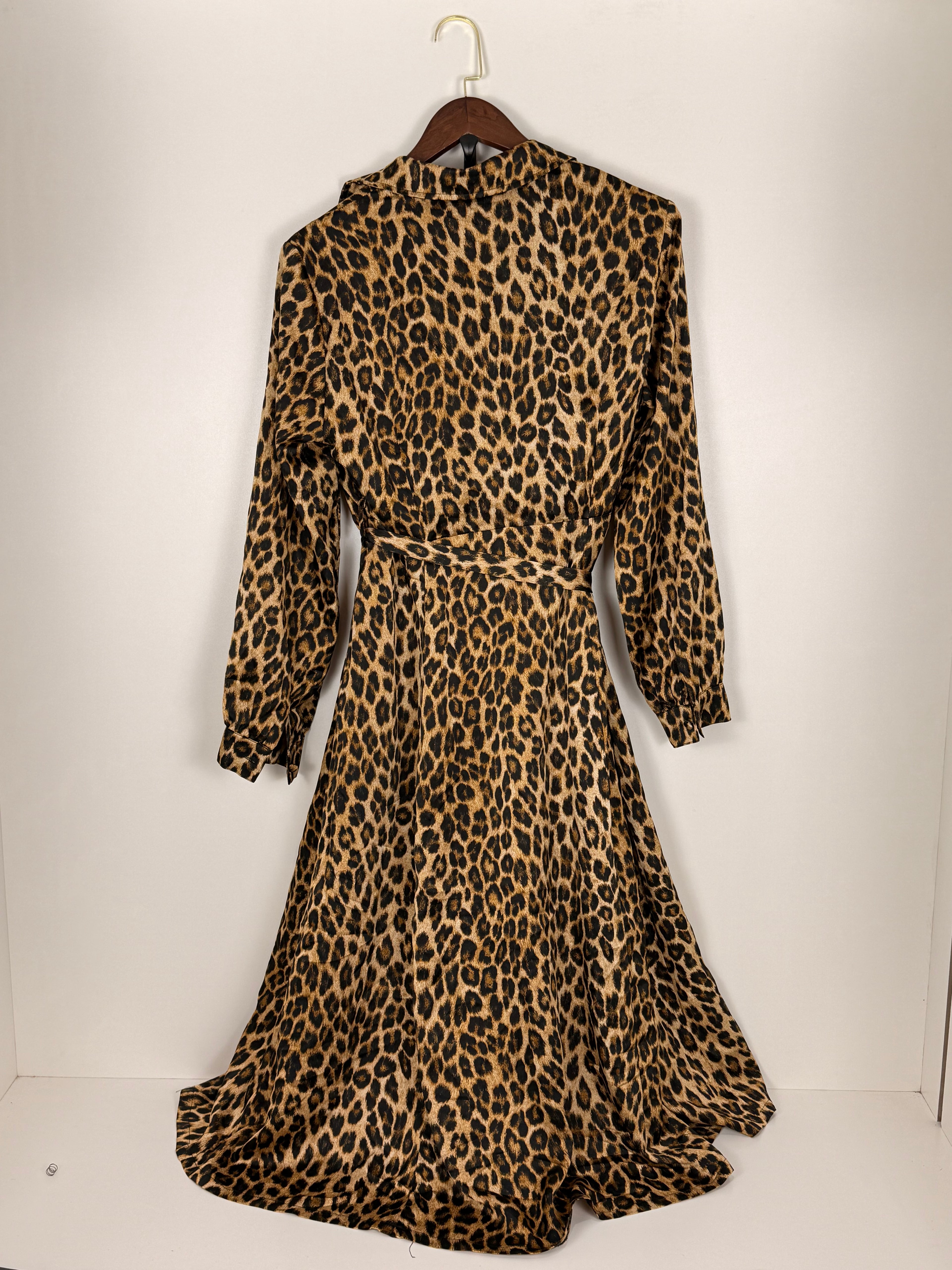 Leopard Print Longline Duster
