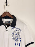Camp David C-63 White Polo | C:50 L:29