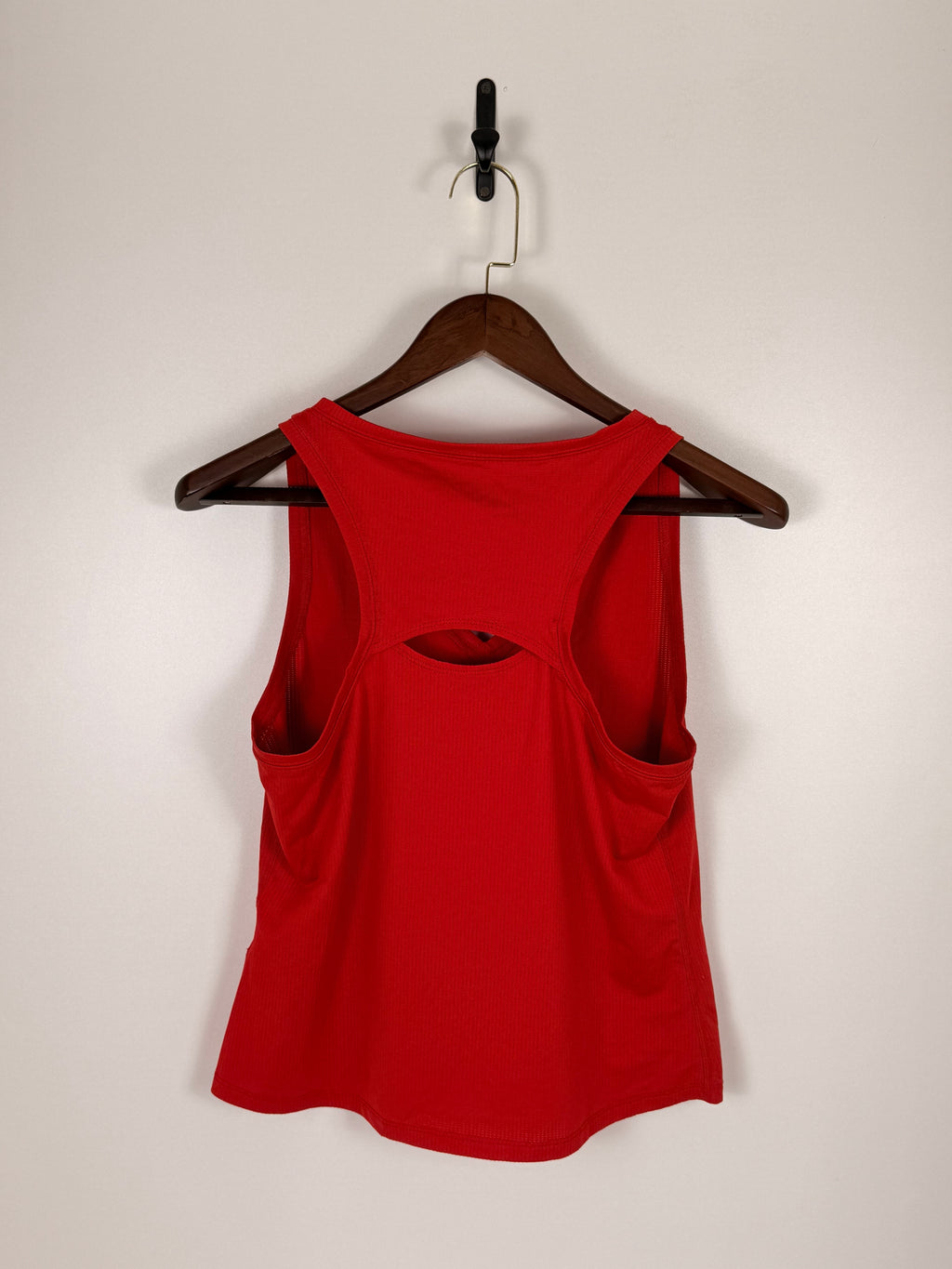 Nike Red Dri-FIT V-Neck Training Tank Top | C:    L: