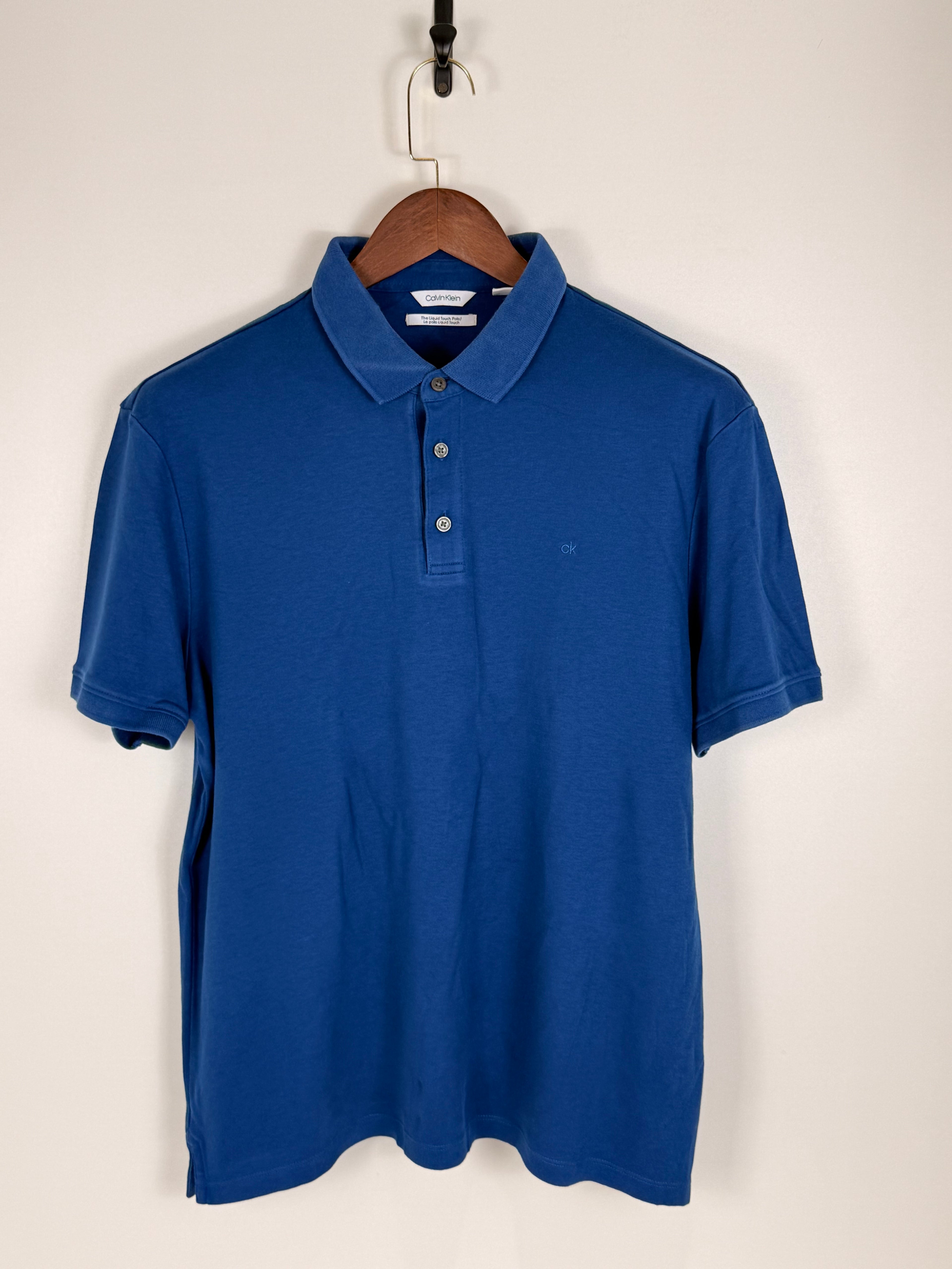 Calvin Klein Blue Polo Shirt | C:46 L:27