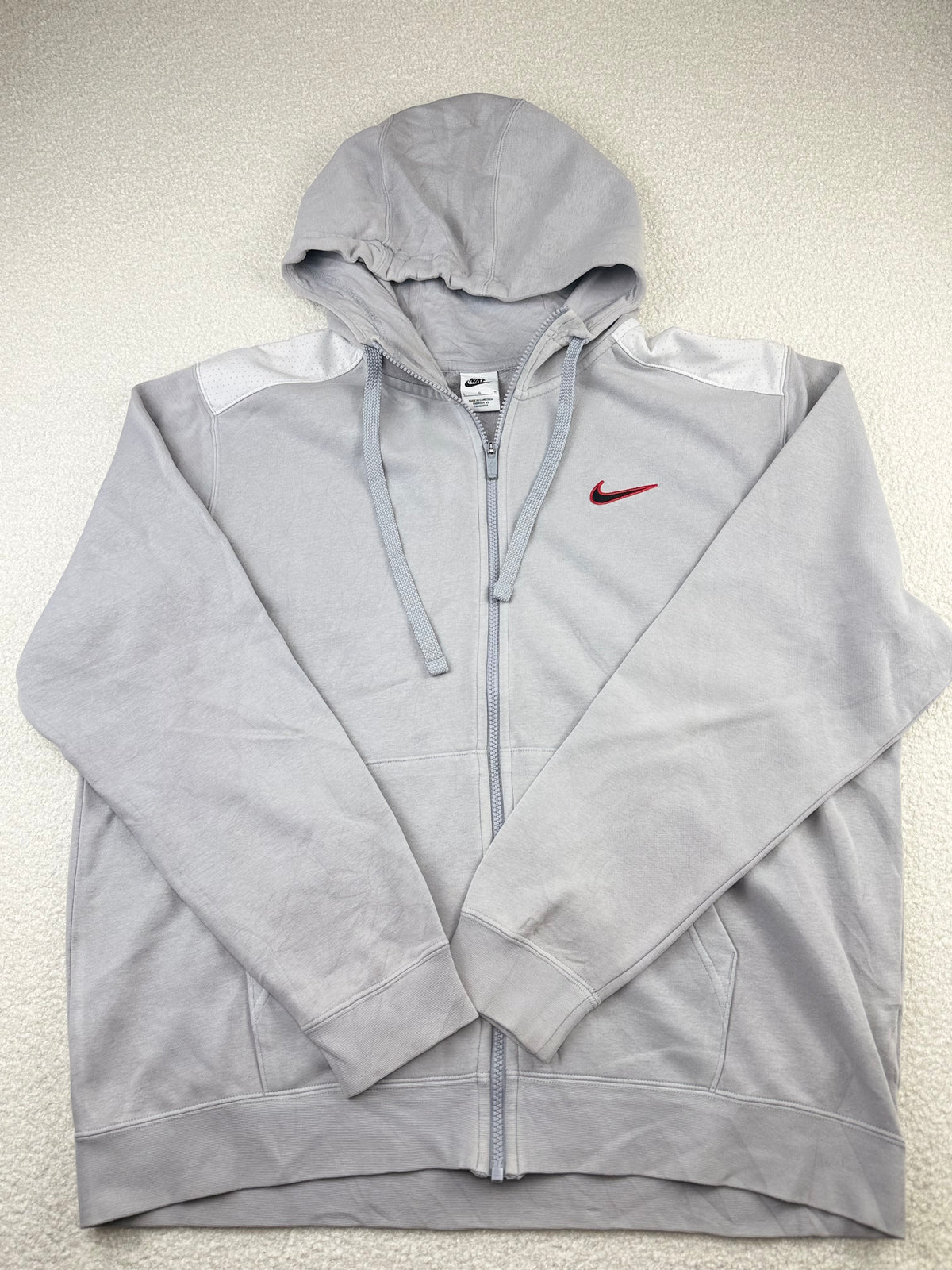 Vintage Nike Swoosh Zip-Up Hoodie | C:52 L:28