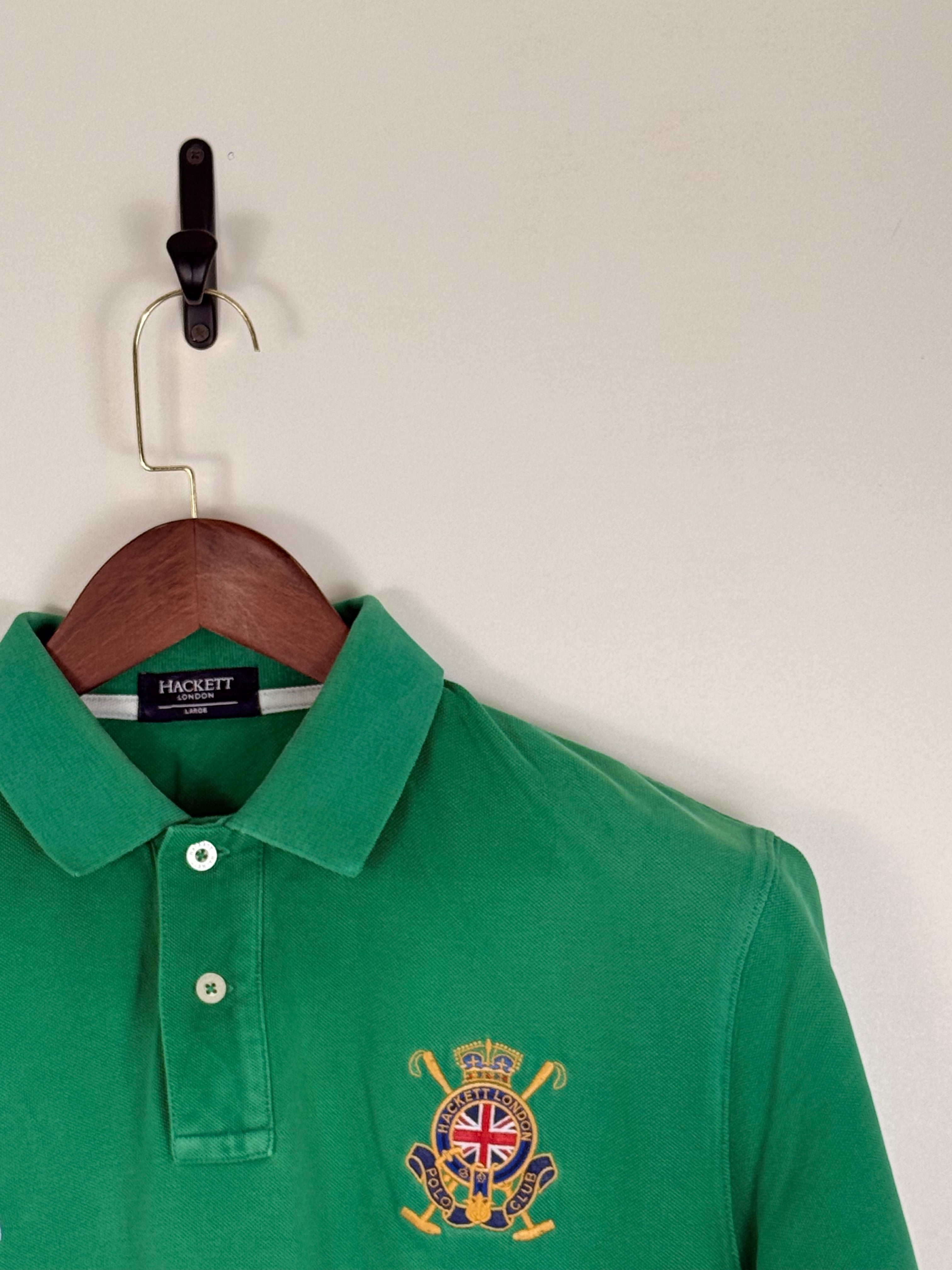Hackett London Green Polo Shirt | C:44 L:27