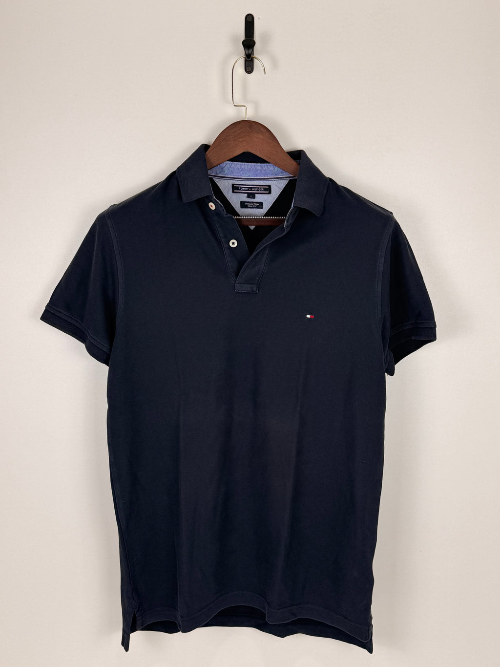 Tommy Hilfiger Navy Piqué Polo | C:42 L:28