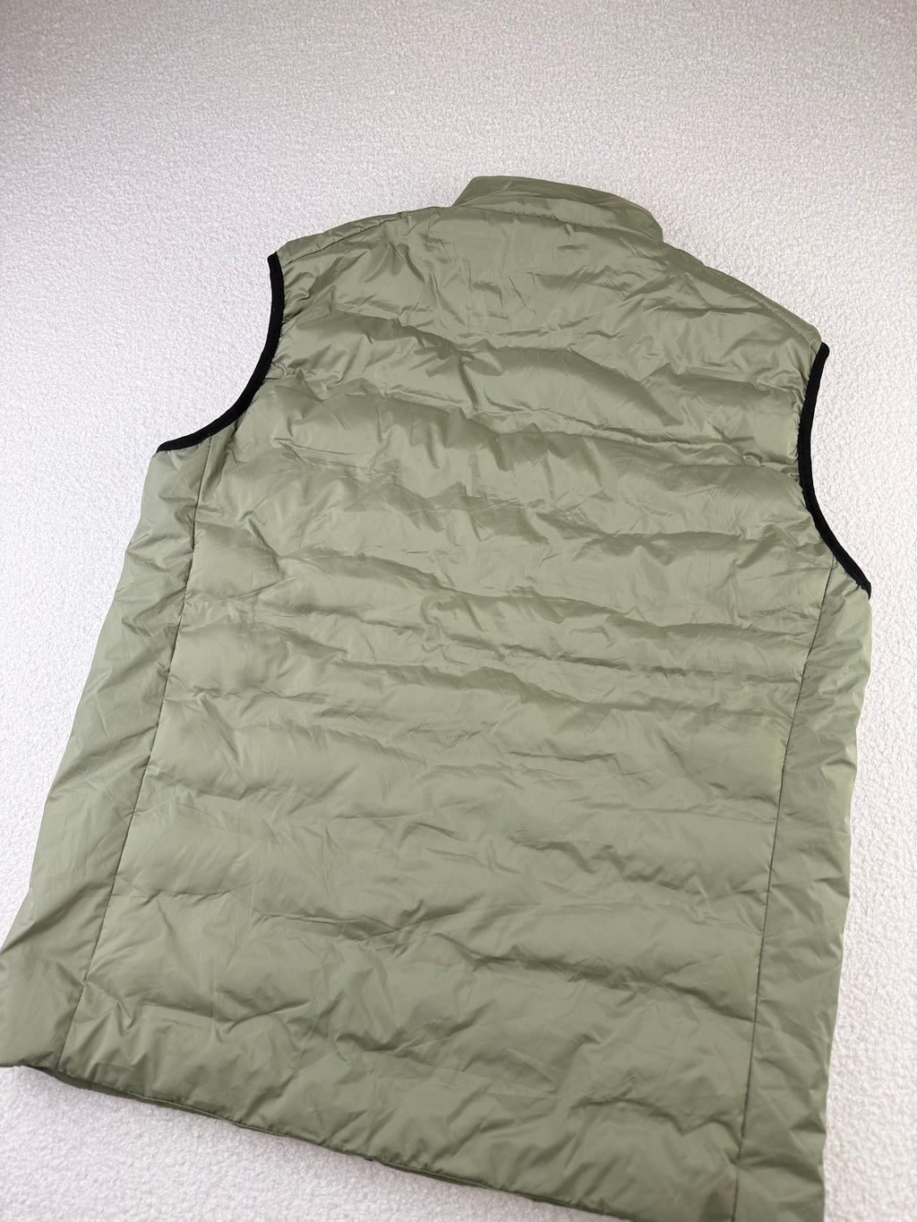 Duck Down Quilted Zip-Up Utility Vest | C:48 L:29