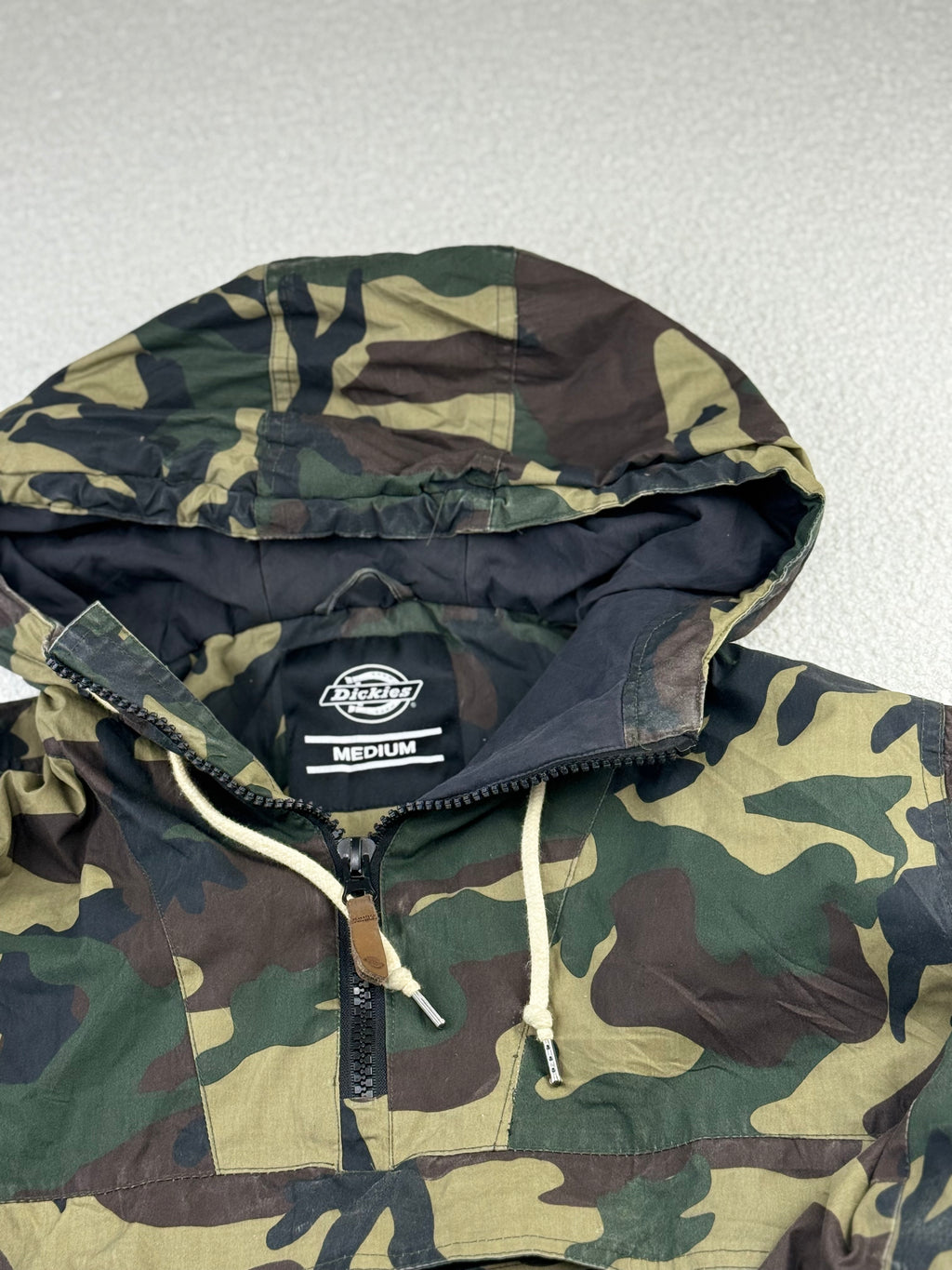 Dickies Camo Hooded Anorak Jacket | C:48 L:27
