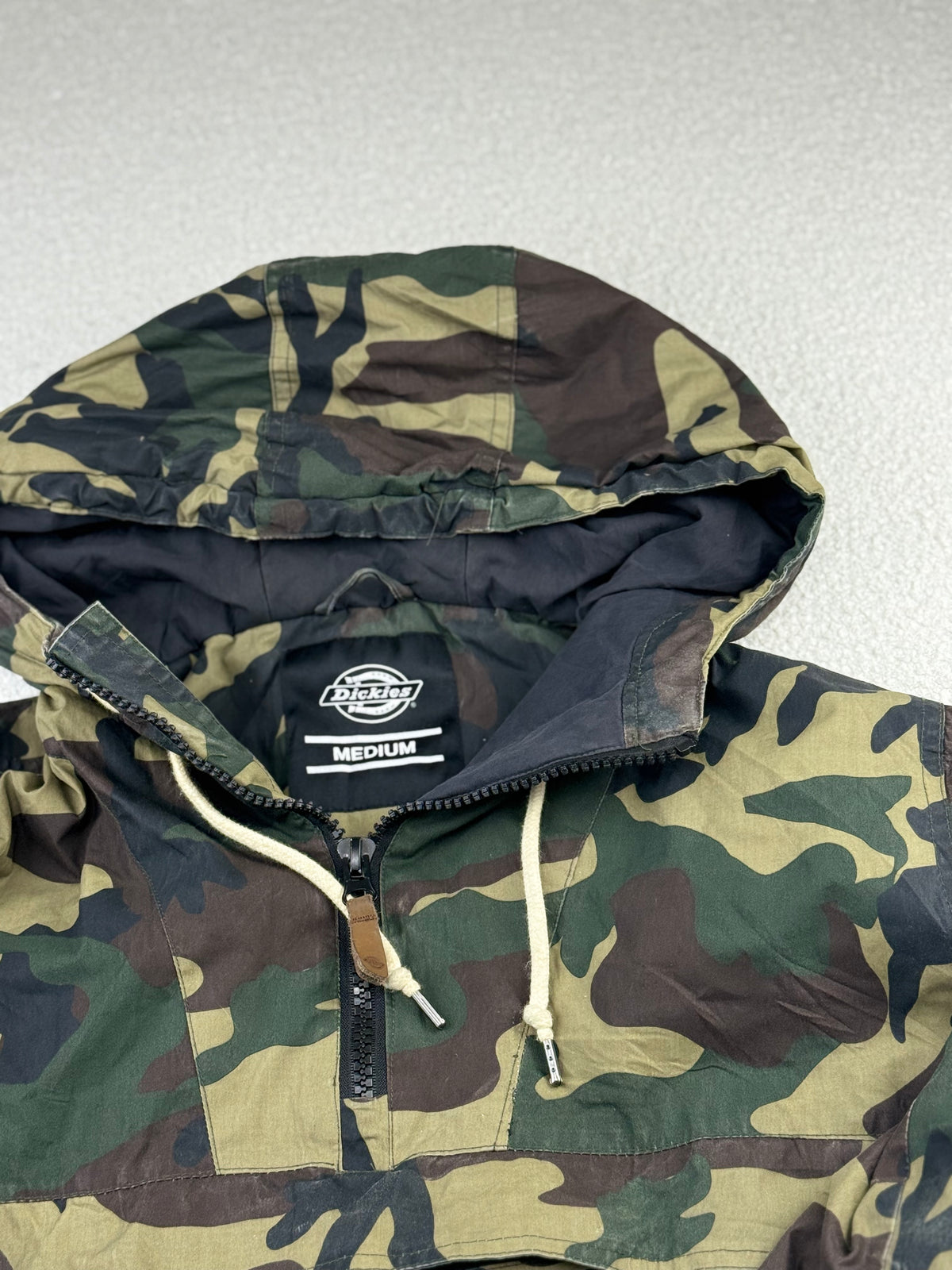 Dickies Camo Hooded Anorak Jacket | C:48 L:27