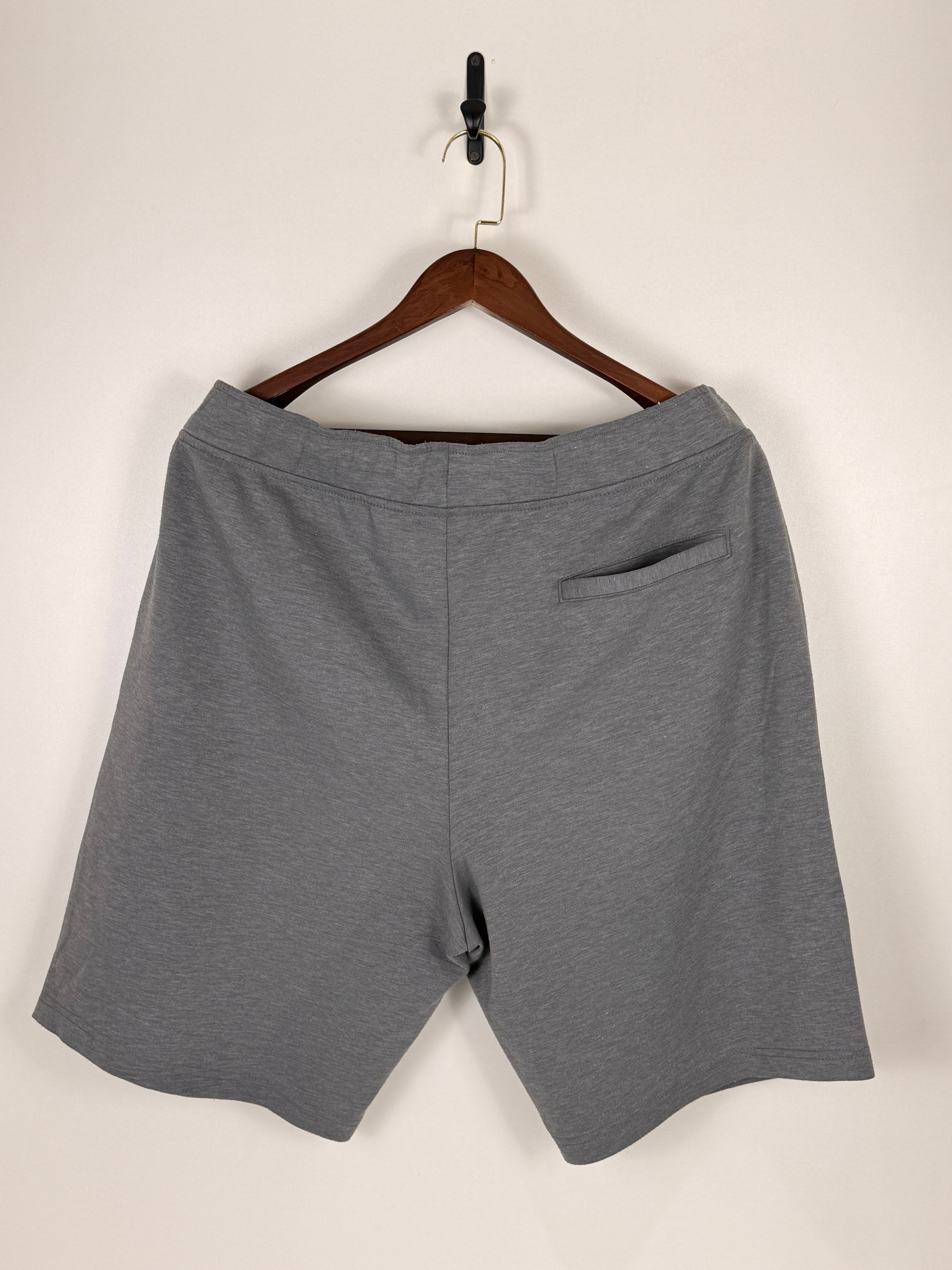 Heather Grey Premium Sweat Shorts | W:    L: