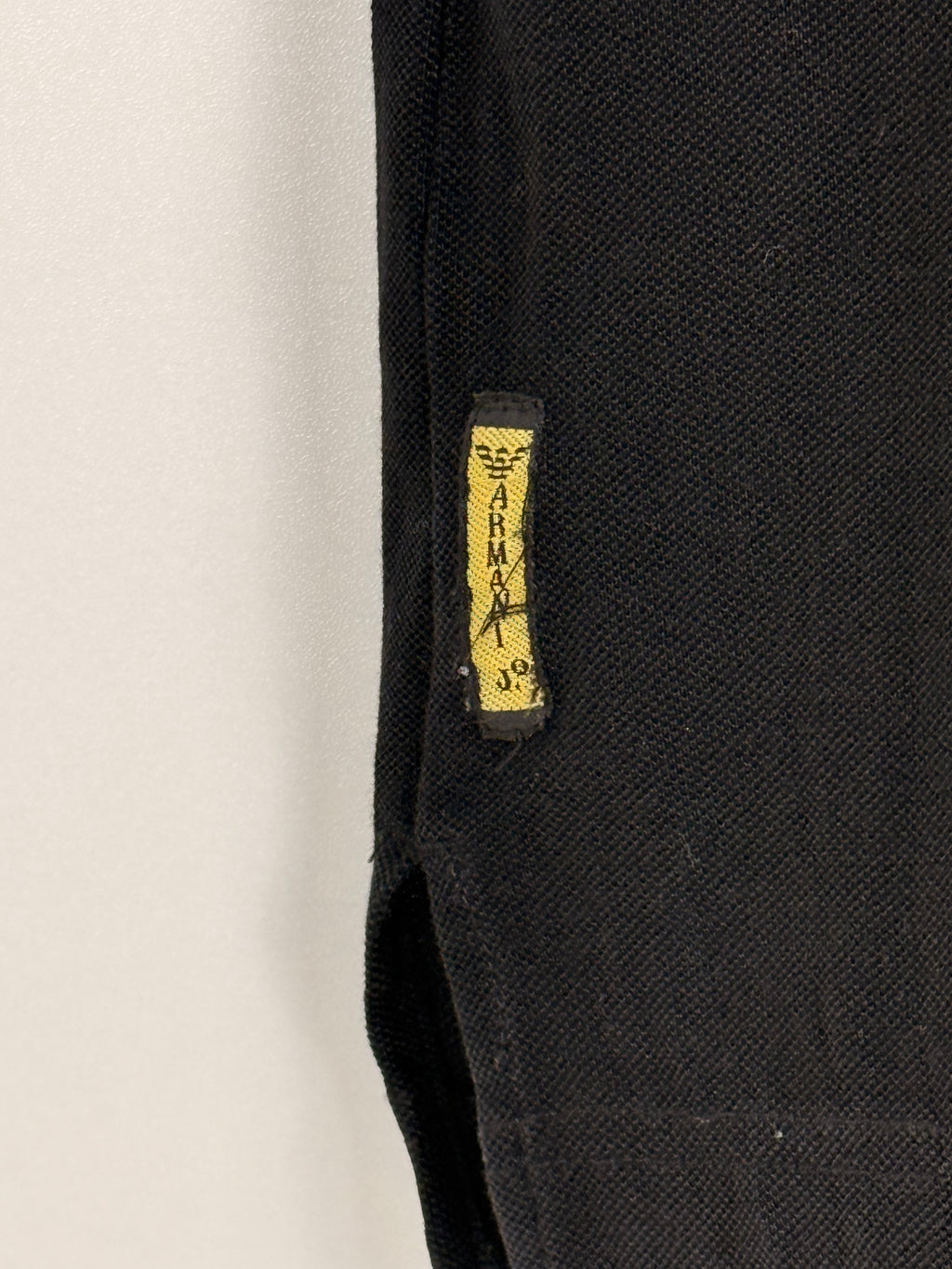 Armani Jeans Black Polo Shirt | C:42 L:27