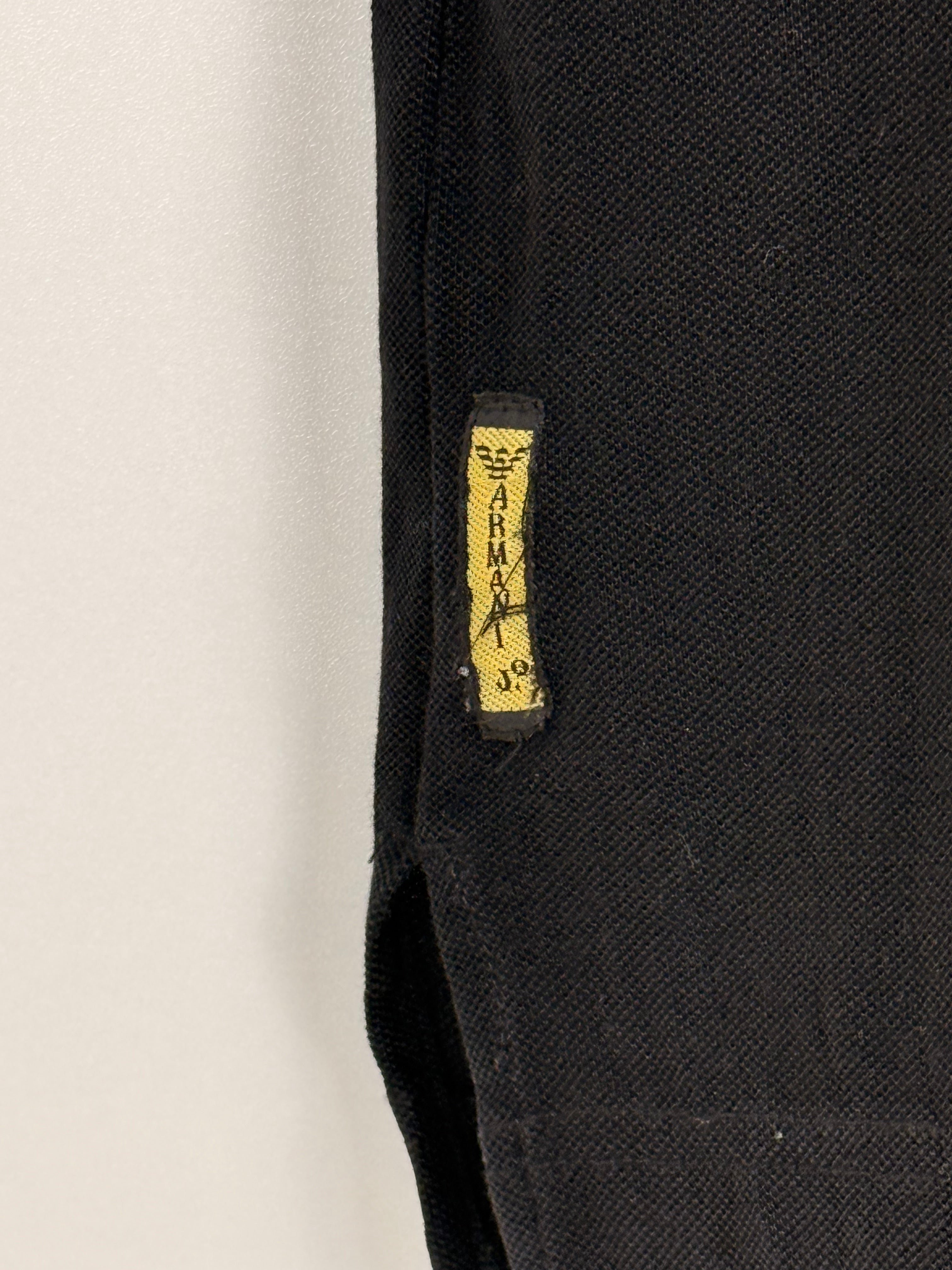Armani Jeans Black Polo Shirt | C:42 L:27