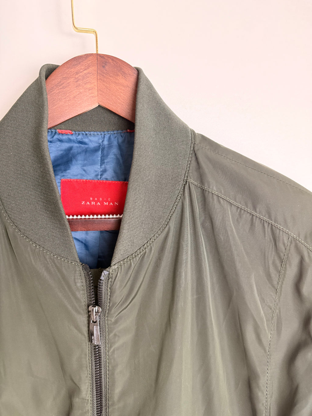 ZARA Man Lightweight Bomber Jacket