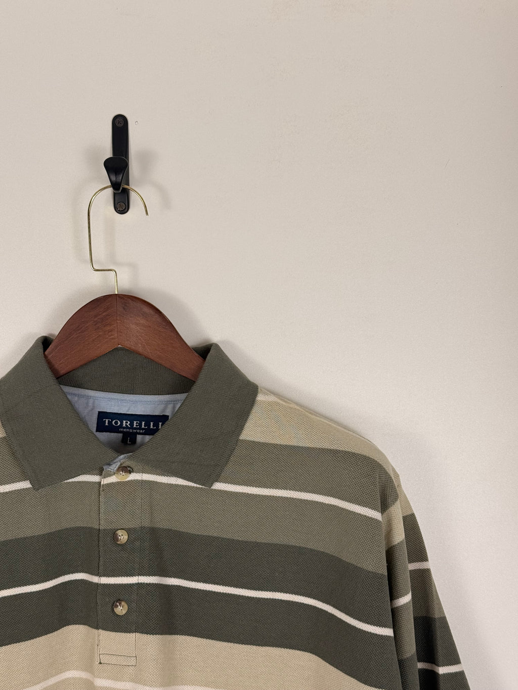 Torelli Menswear Striped Polo Shirt | C:48 L:29