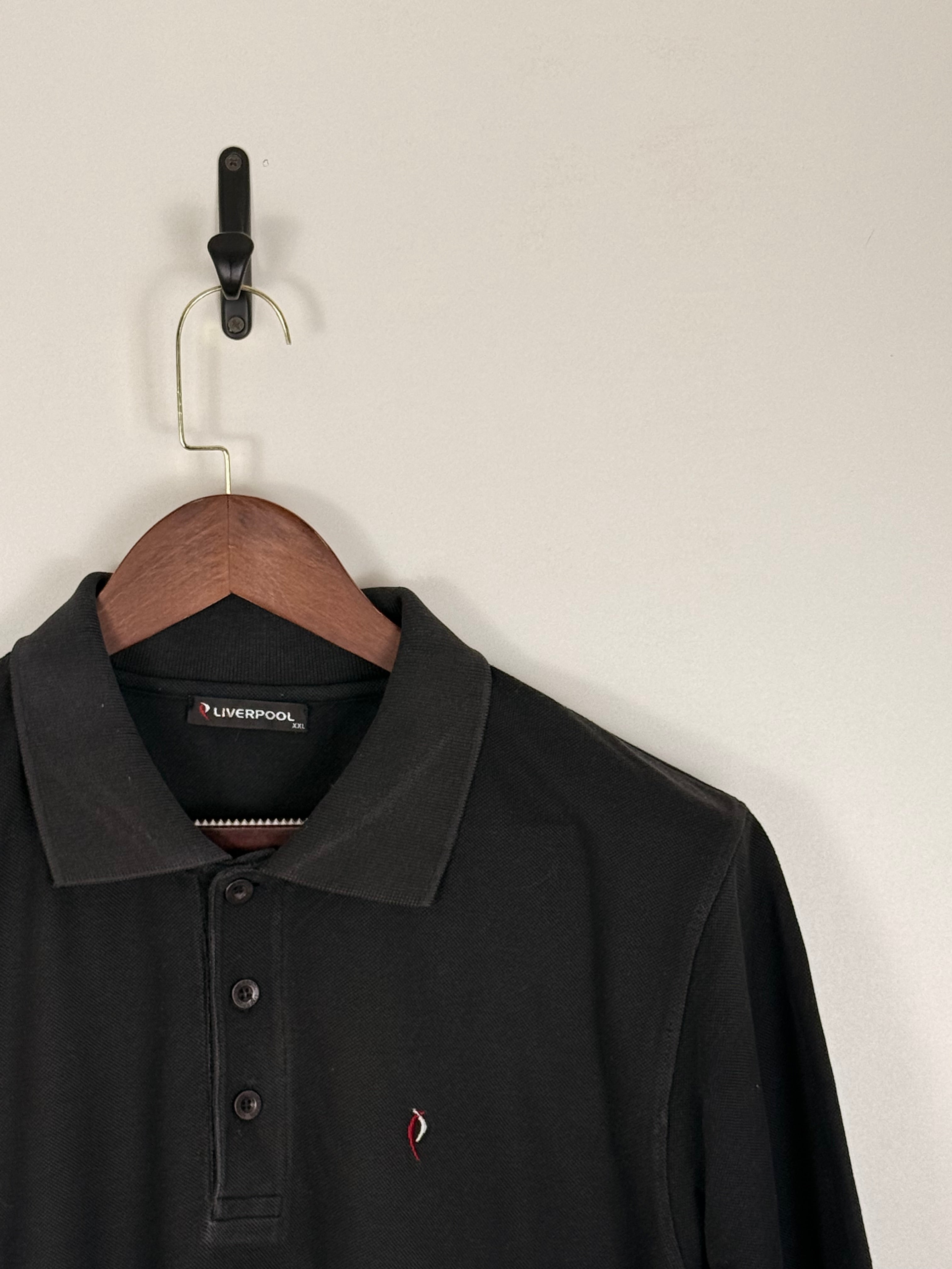 Black Liverpool Polo | C:44 L:27