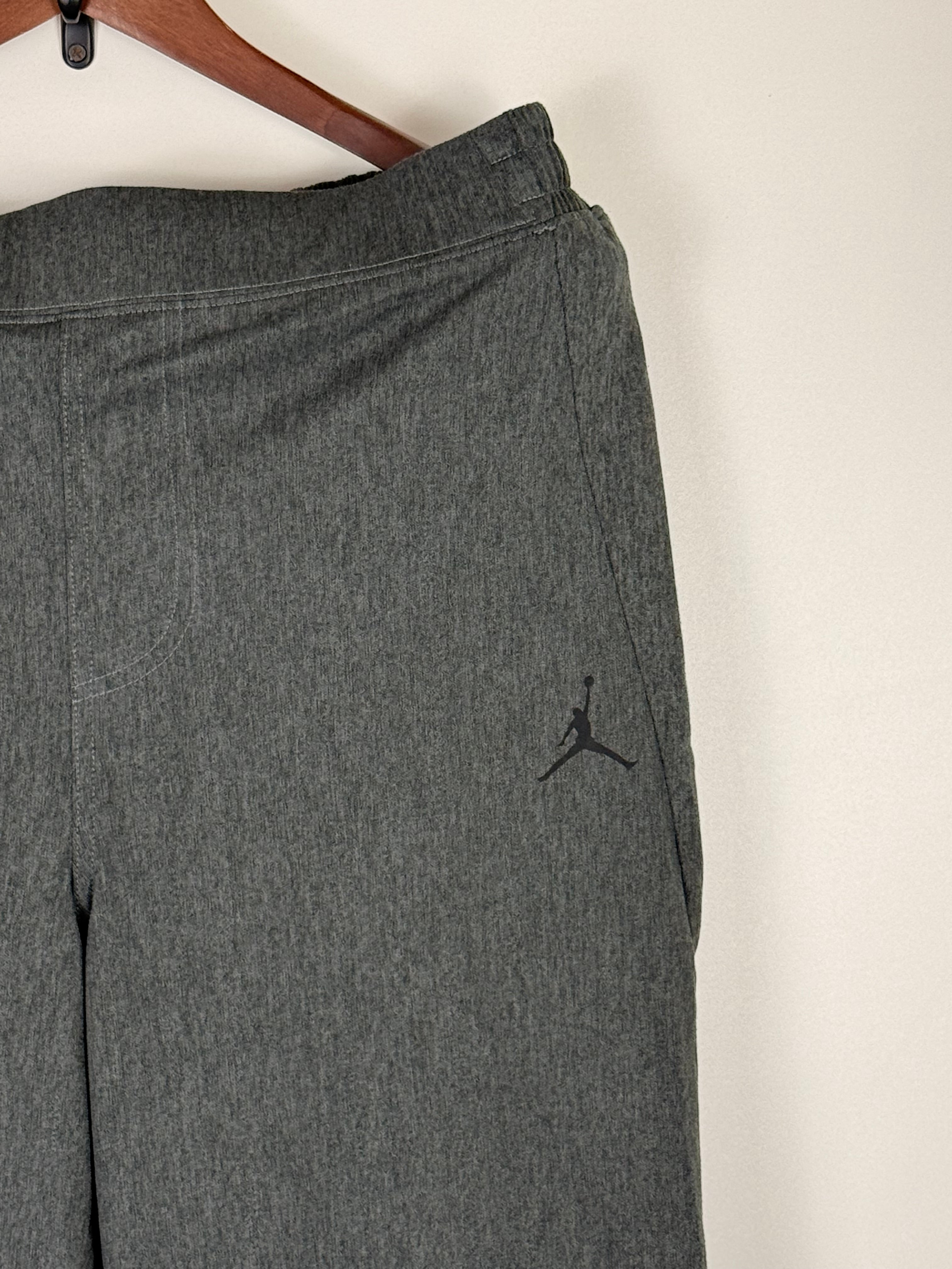 Jordan Heather Grey Tapered Training Jogger Pants | W:    L: