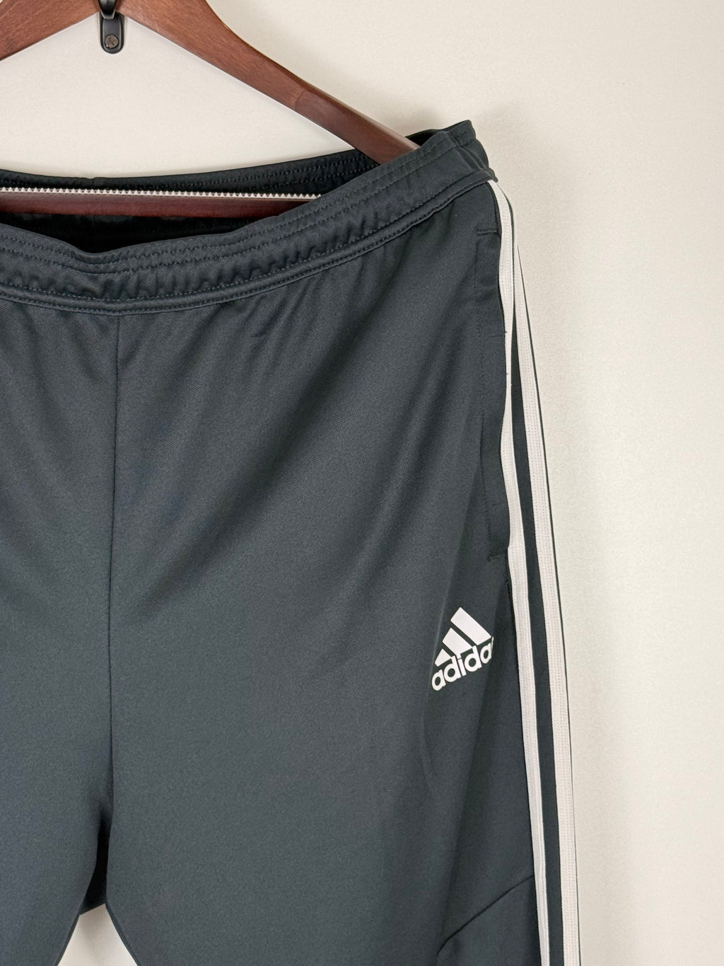 Adidas Tiro Black & White 3-Stripes Track Pants | W:    L: