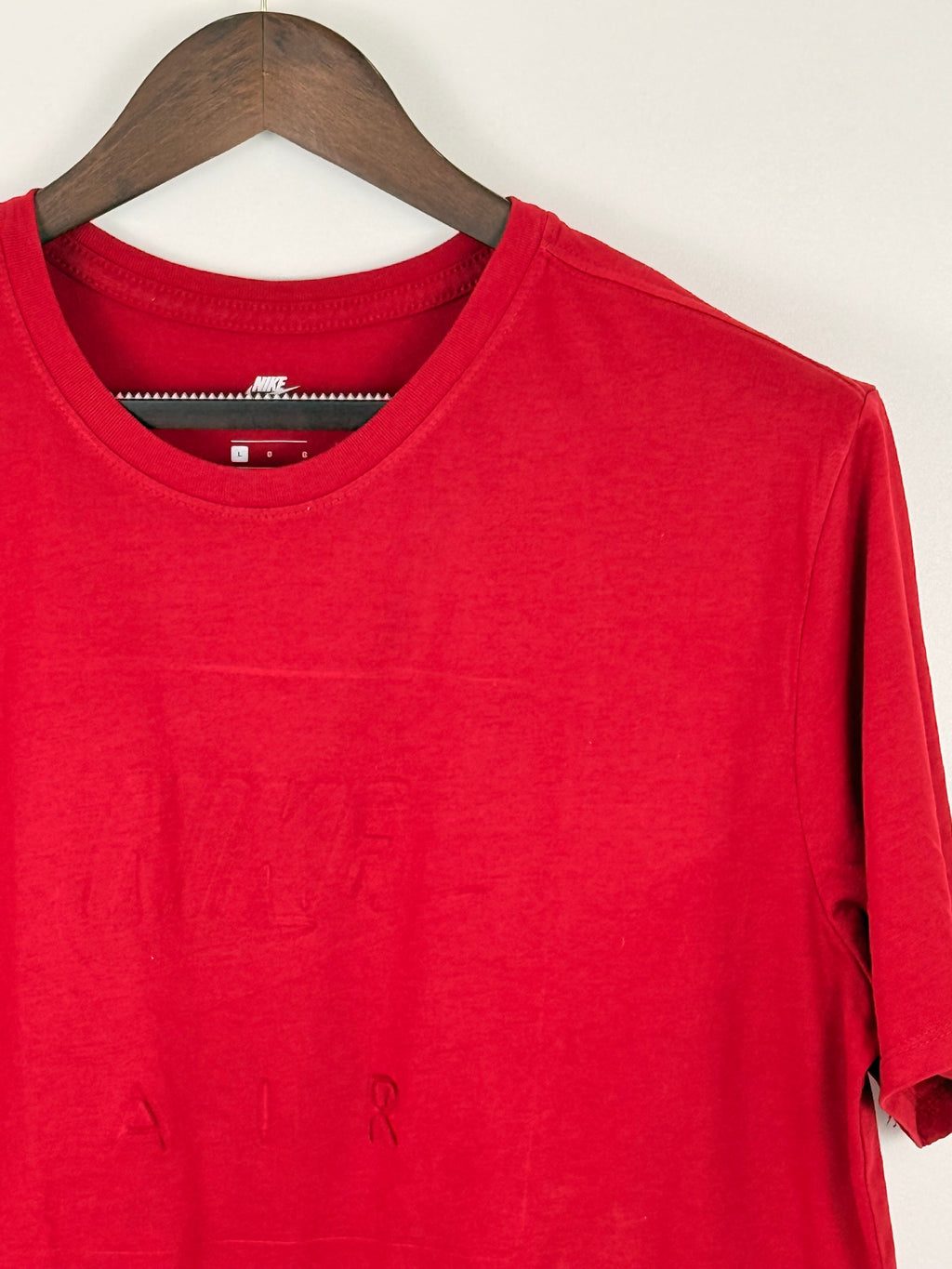Nike Air Tone-on-Tone Red Tee | C:44 L:28