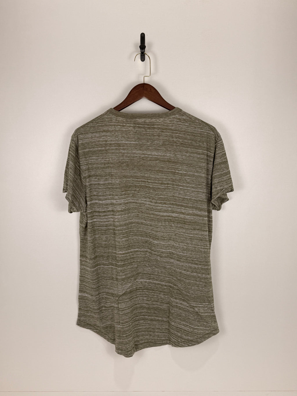 G-Star Raw Olive Heather Crew Neck Tee | C:46 L:32