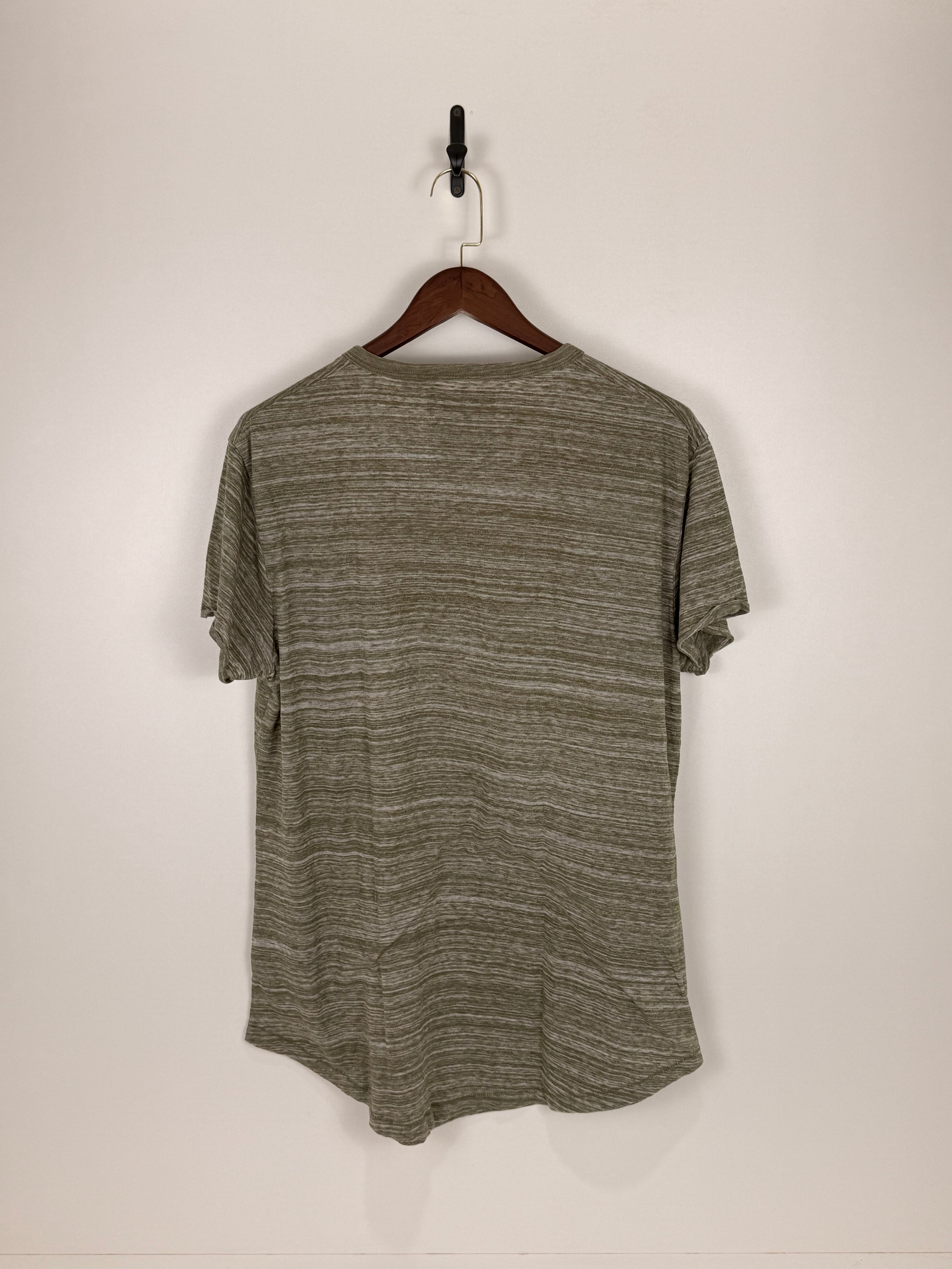 G-Star Raw Olive Heather Crew Neck Tee | C:46 L:32
