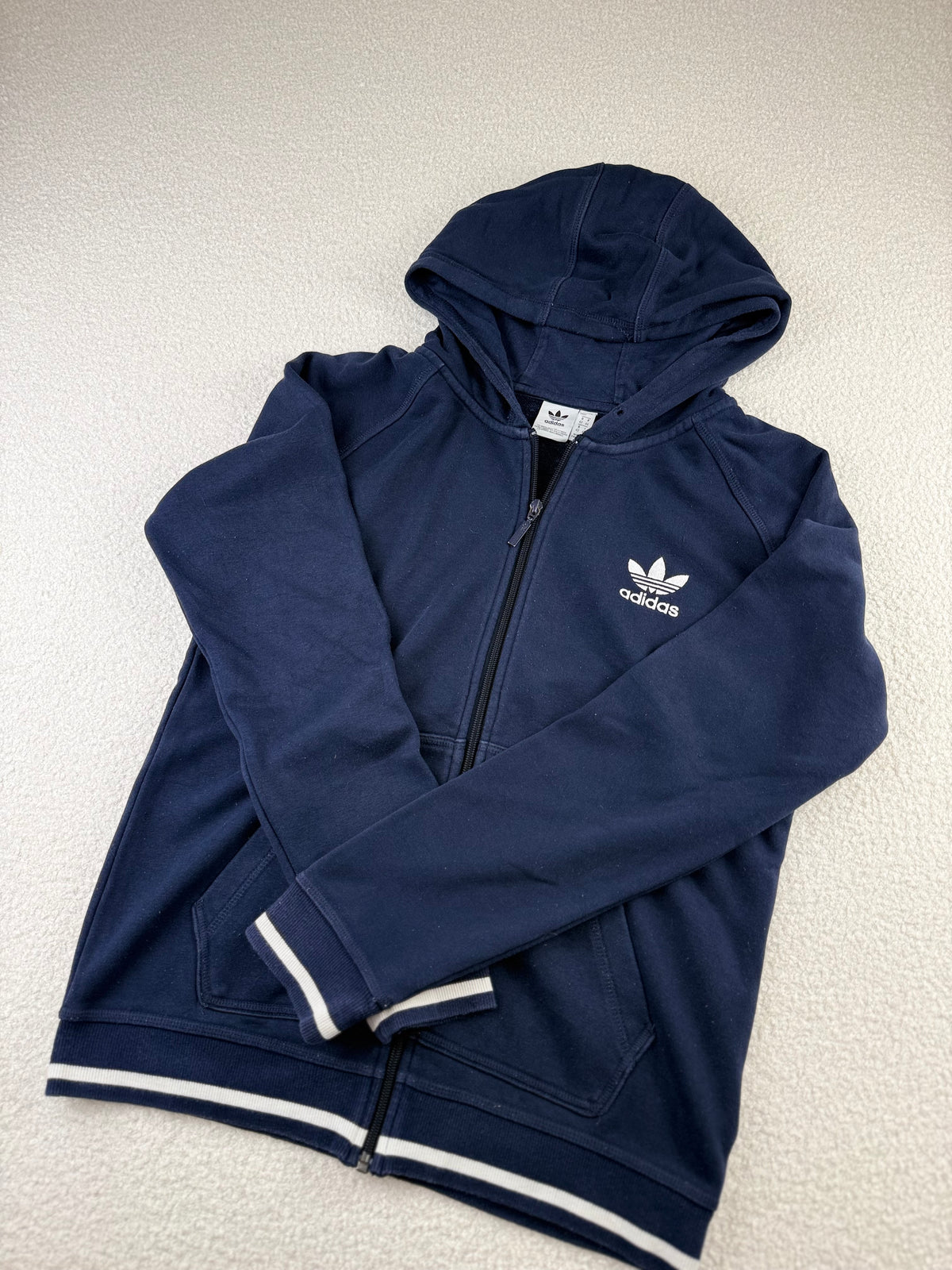 Adidas Originals Trefoil Zip-Up Hoodie | C:42 L:26