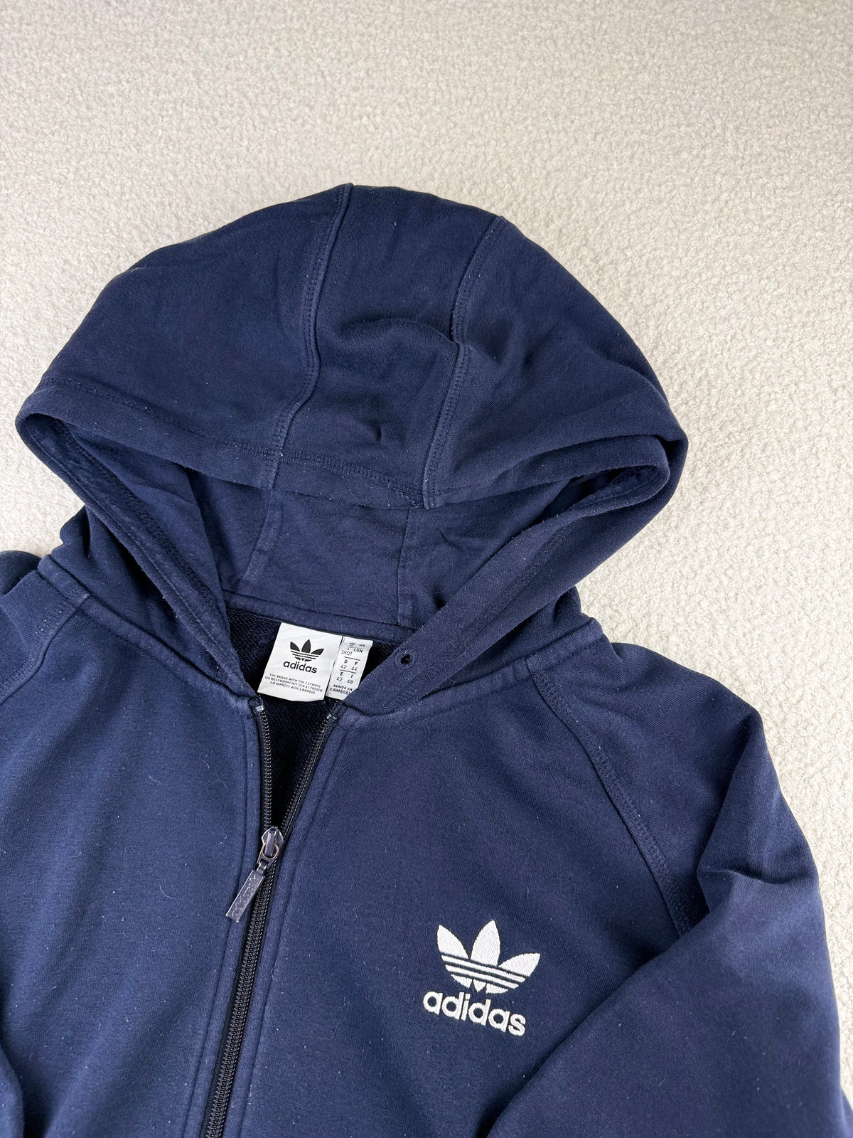 Adidas Originals Trefoil Zip-Up Hoodie | C:42 L:26