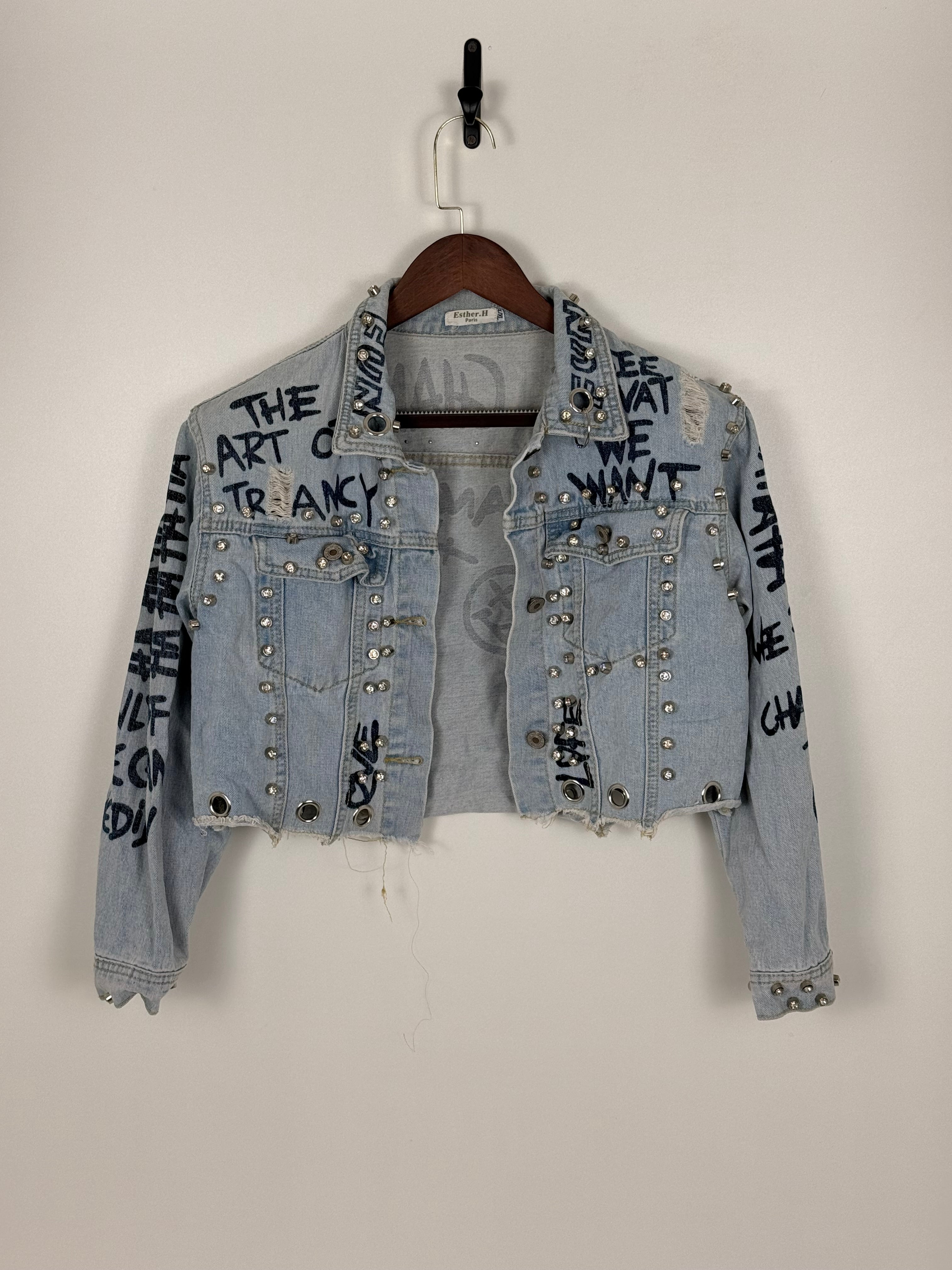 Graffiti Denim Jacket