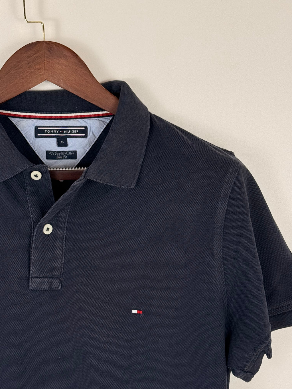 Tommy Hilfiger Navy Slim Fit Polo | C:42 L:27