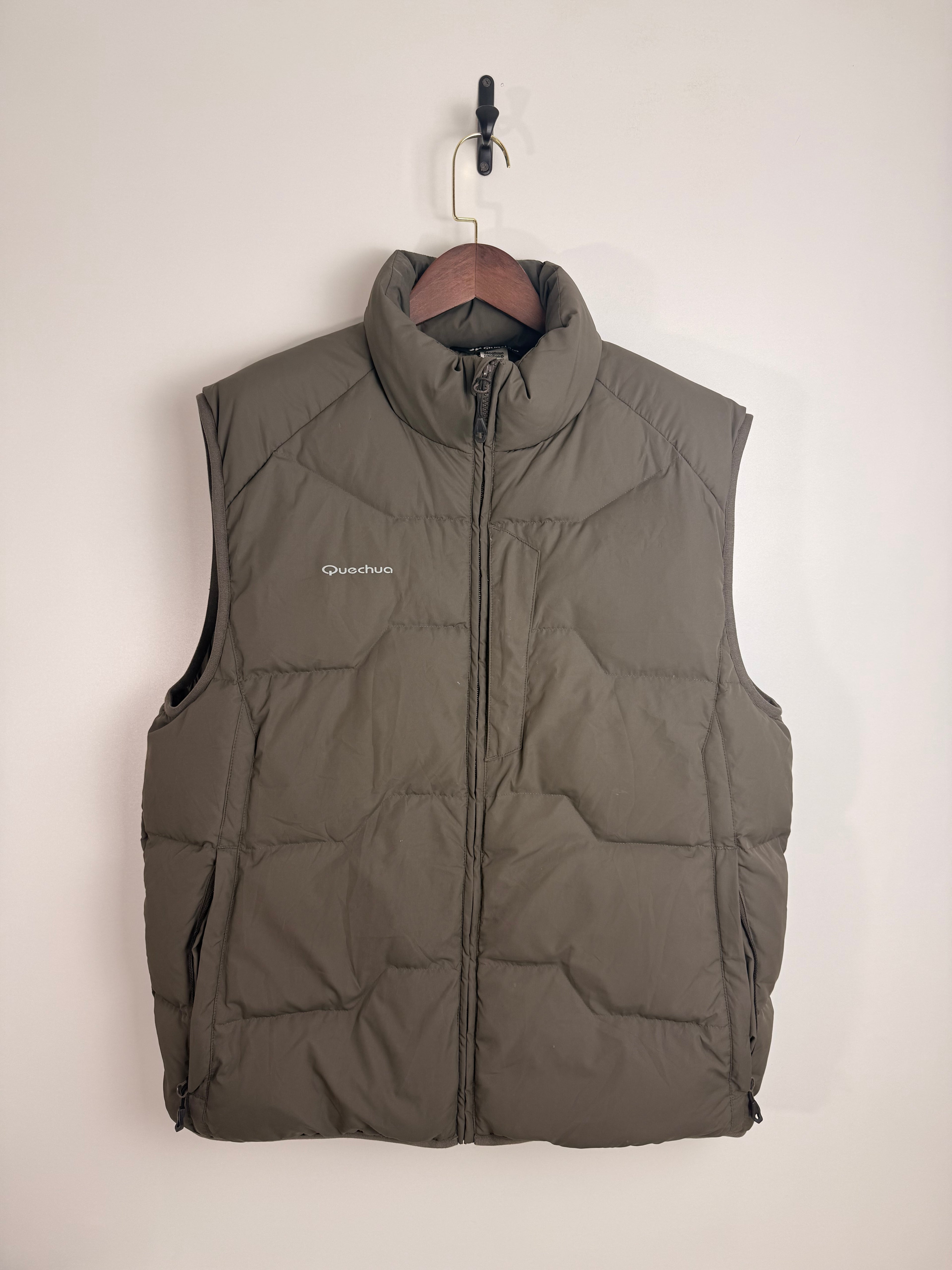Quechua Sleeveless Duck-Down Puffer Jacket