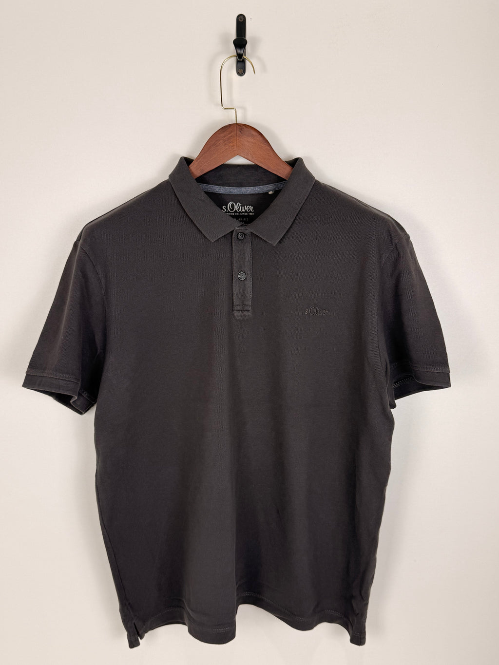 S.Oliver Charcoal Polo Shirt | C:48 L:27