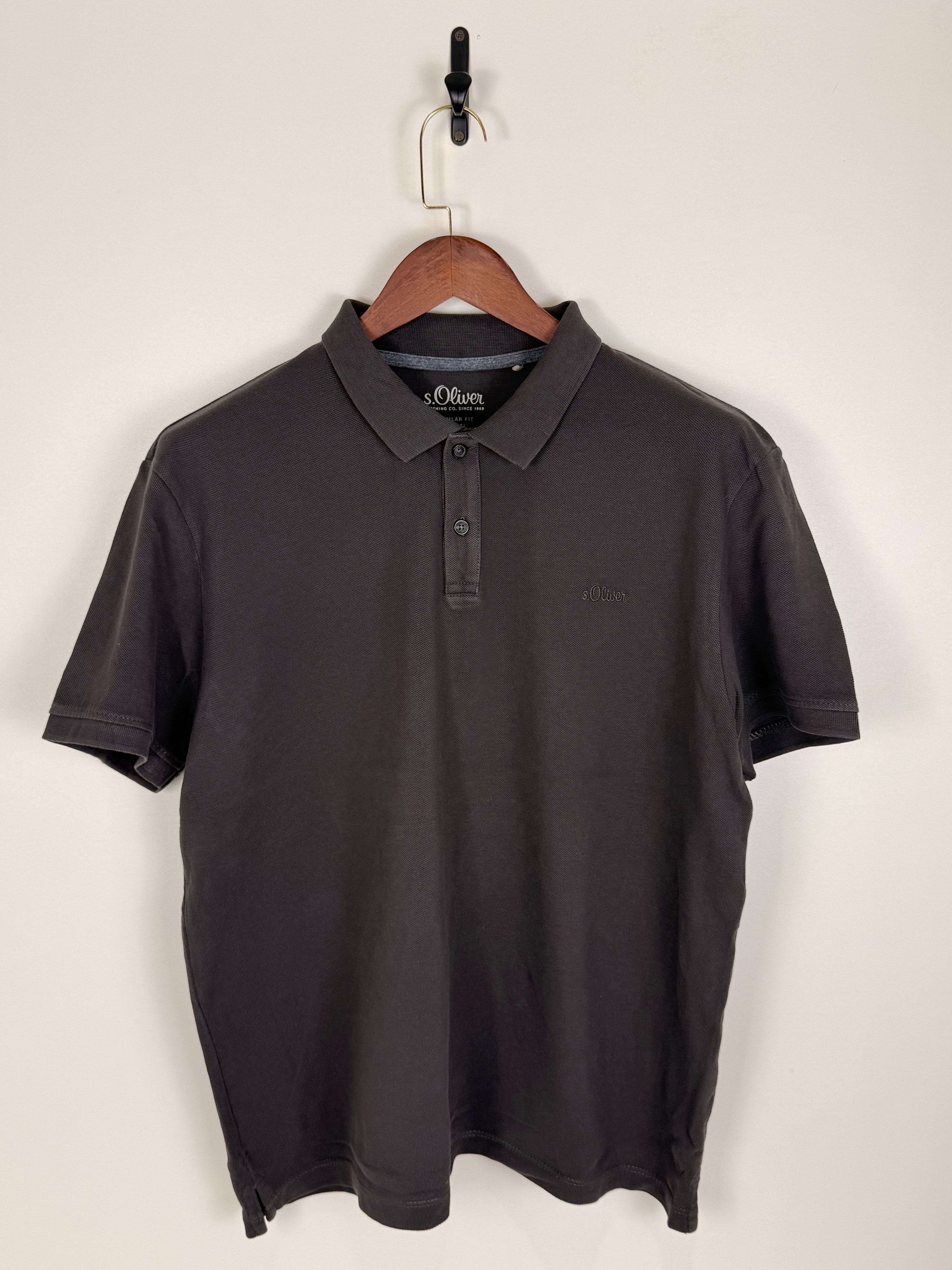 S.Oliver Charcoal Polo Shirt | C:48 L:27
