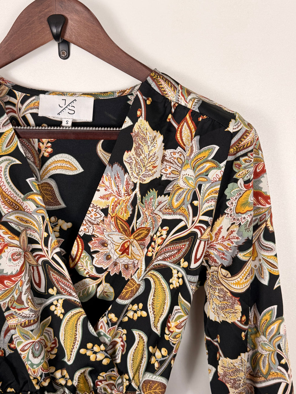 Floral Wrap Dress