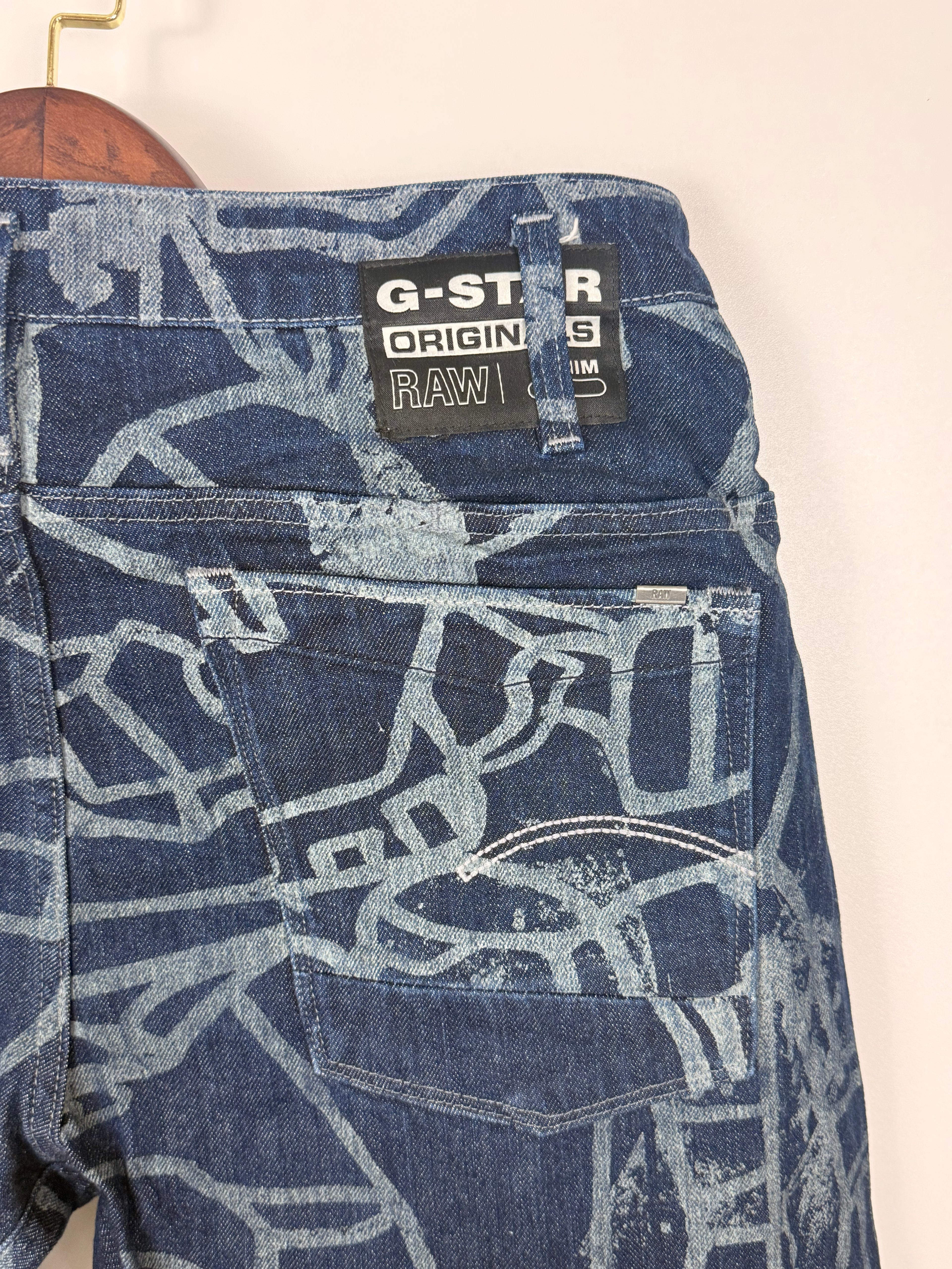 G Stat Raw Relaxed Fit Jeans